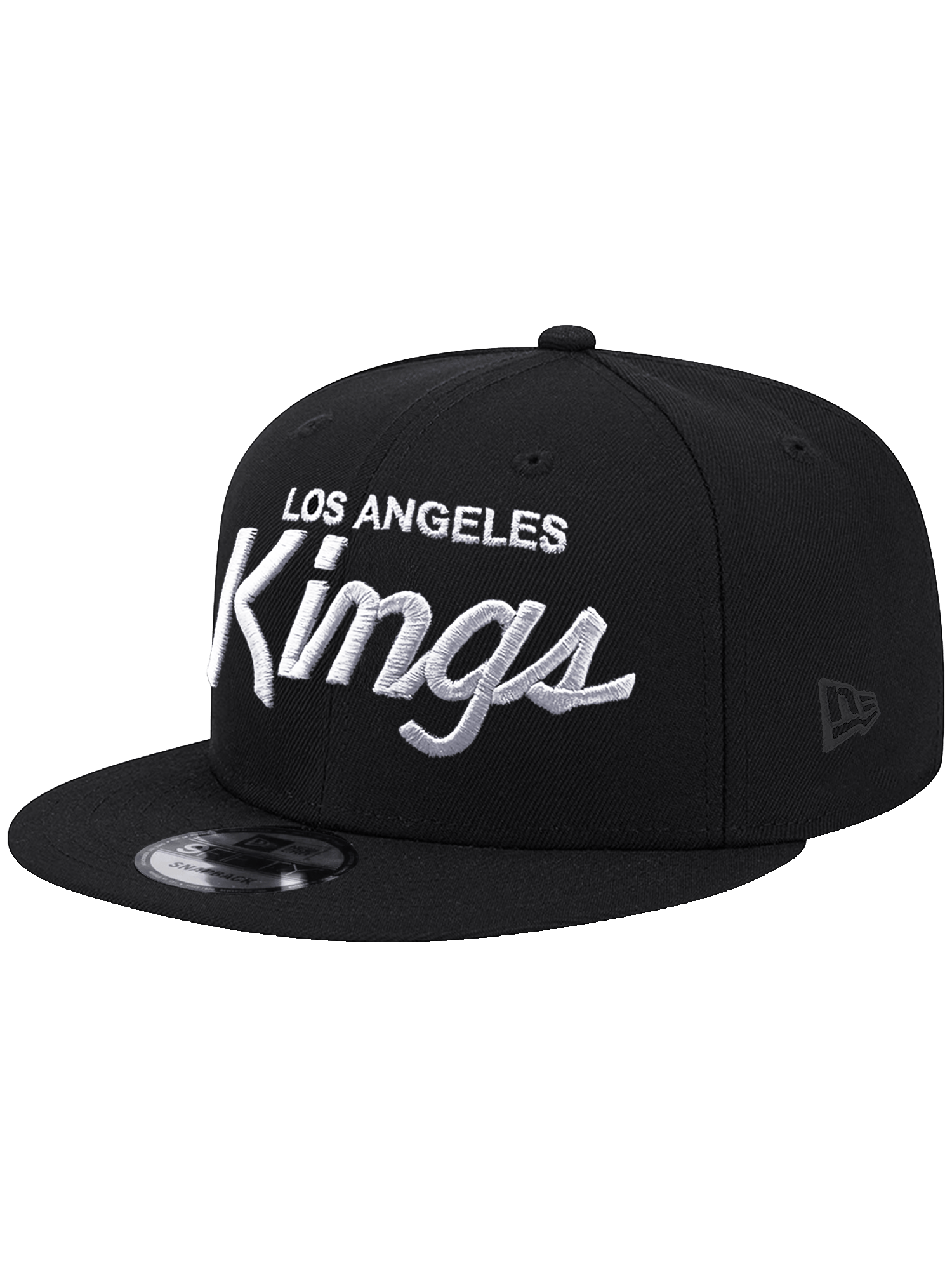 New Era Caps OSFA Los Angeles Kings New Era NHL Script 9FIFTY Snapback Hat - Black