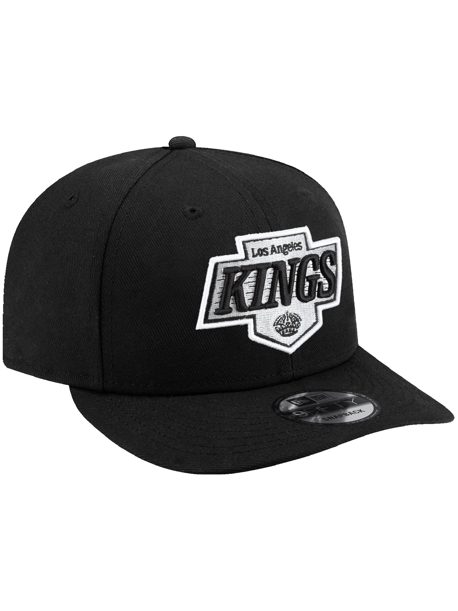 New Era Caps Los Angeles Kings New Era NHL Team 9FIFTY Pre-Curved Snapback Hat - Black