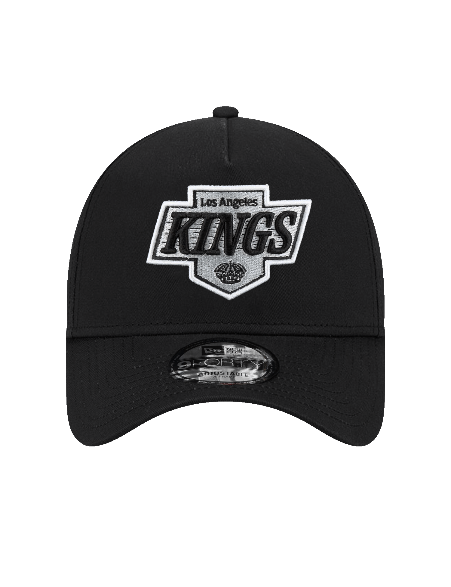 New Era Caps Los Angeles Kings New Era NHL Team 9FORTY A-Frame Snapback Hat - Black
