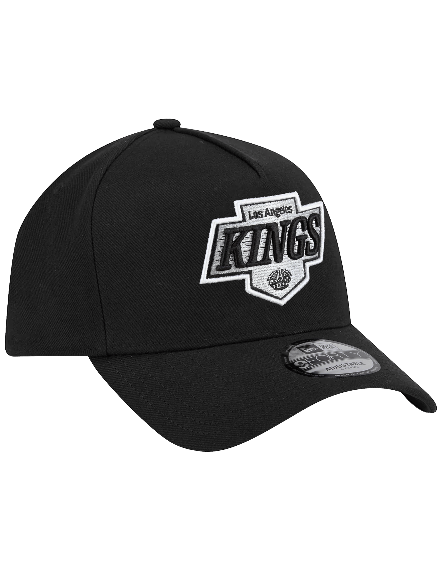 New Era Caps Los Angeles Kings New Era NHL Team 9FORTY A-Frame Snapback Hat - Black