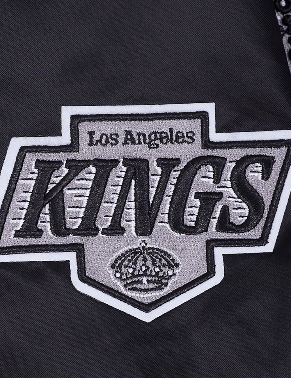 Pro Standard Jackets Los Angeles Kings Pro Standard NHL Retro Classic Lightweight Satin Jacket - Black