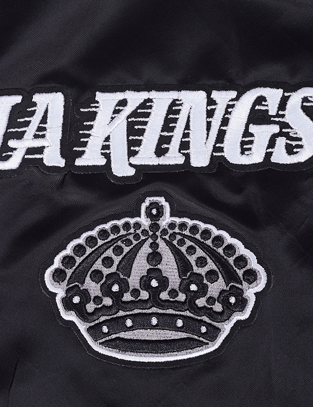 Pro Standard Jackets Los Angeles Kings Pro Standard NHL Retro Classic Lightweight Satin Jacket - Black