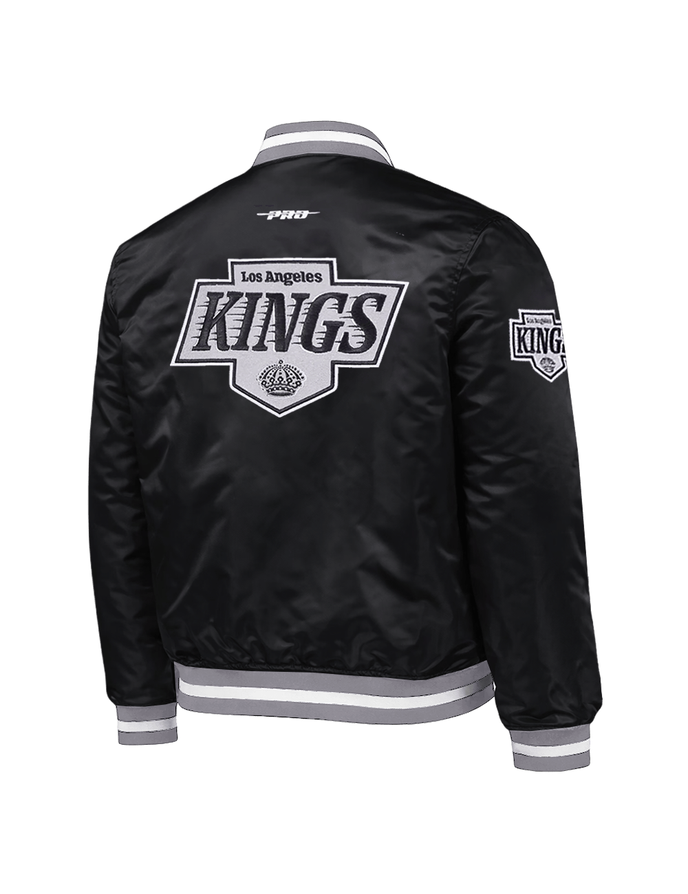 Pro Standard Jackets Los Angeles Kings Pro Standard NHL Retro Classic Lightweight Satin Jacket - Black