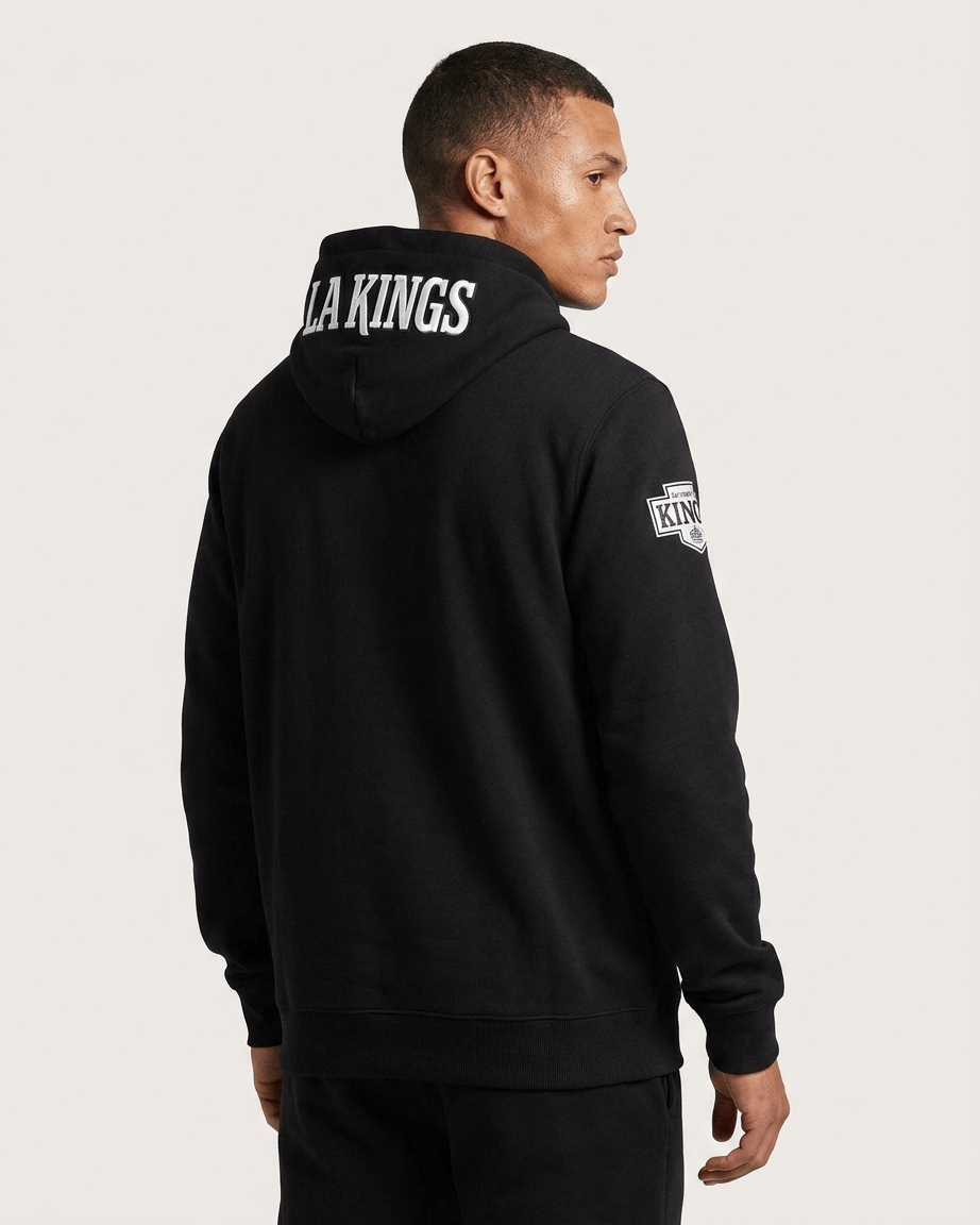Pro Standard Jumpers Los Angeles Kings Pro Standard NHL Team Chenille Flex Hoodie Jumper - Black
