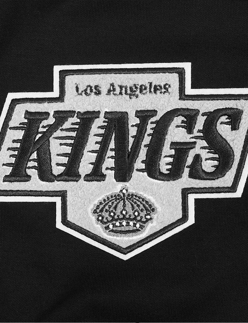Pro Standard Jumpers Los Angeles Kings Pro Standard NHL Team Chenille Flex Hoodie Jumper - Black
