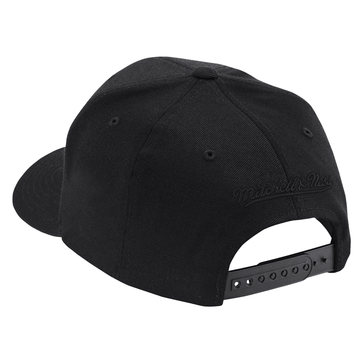 Mitchell And Ness Caps Los Angeles Lakers Mitchell & Ness NBA All Black MVP Snapback Hat - Black
