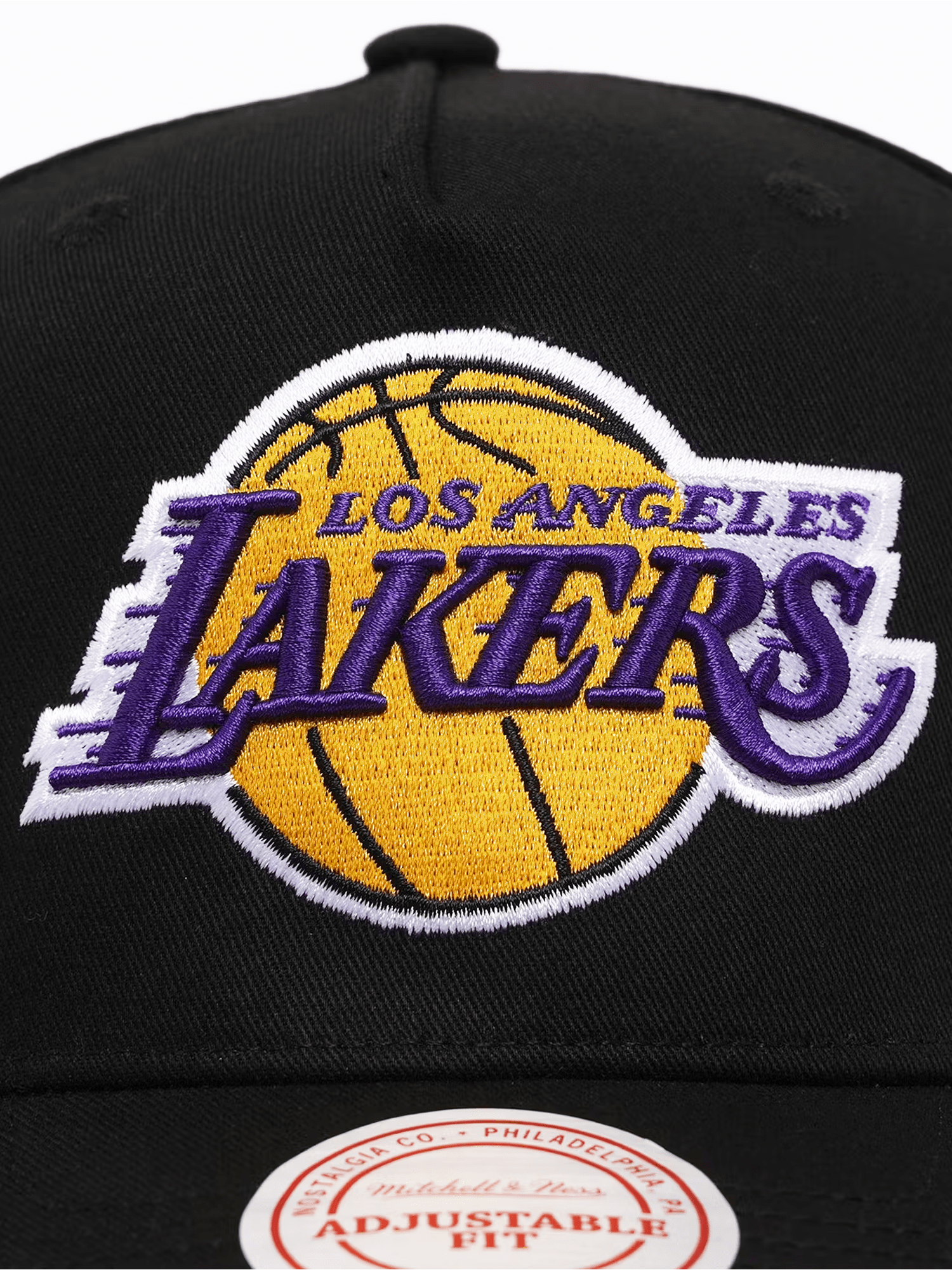 Mitchell And Ness Caps Los Angeles Lakers Mitchell & Ness NBA HWC MVP Snapback Hat - Black
