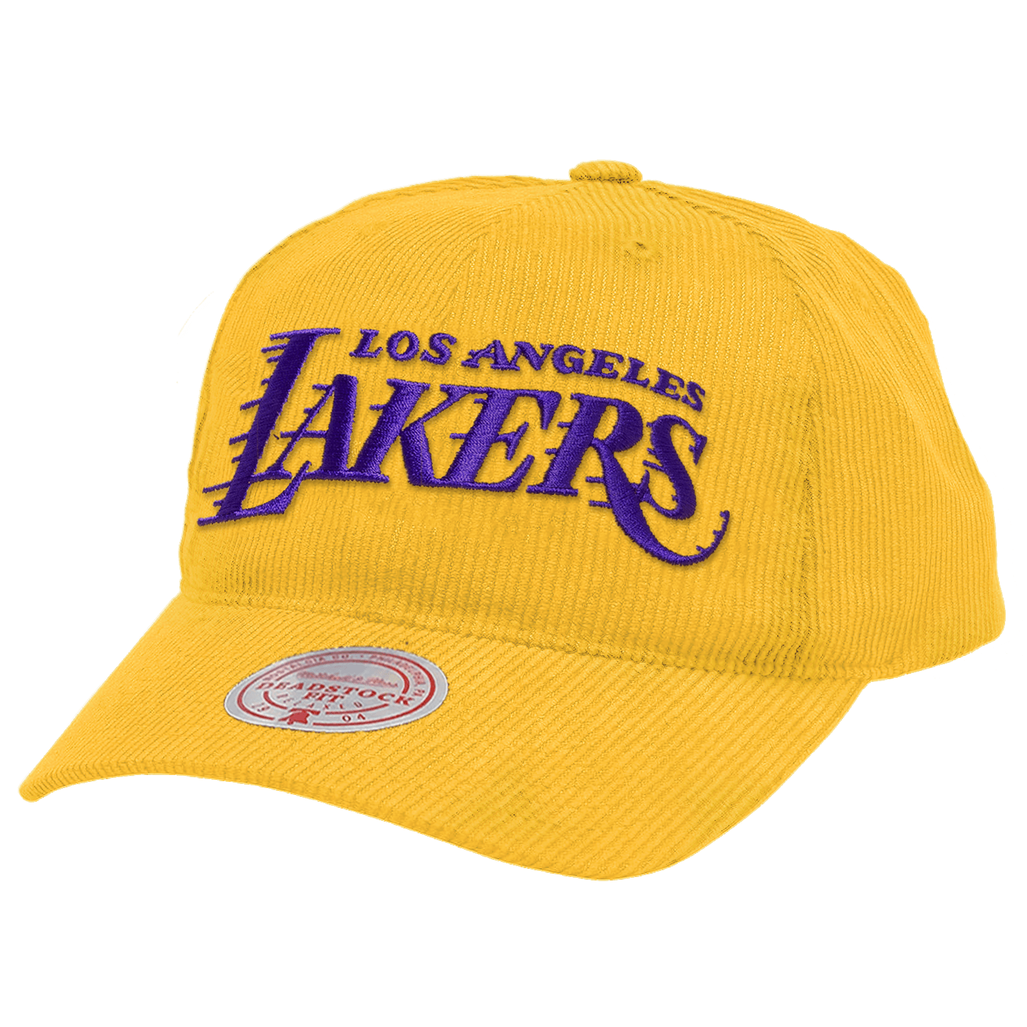 Mitchell And Ness Caps Los Angeles Lakers Mitchell & Ness NBA Origin Deadstock Snapback Hat - Yellow