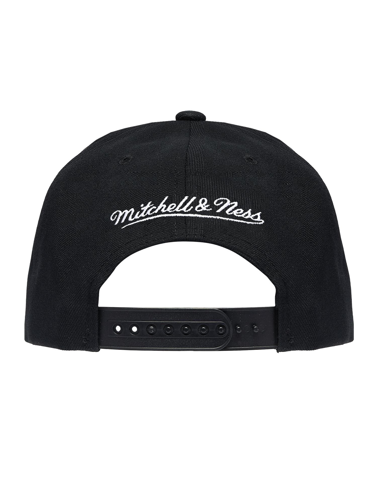 Mitchell And Ness Caps Los Angeles Lakers Mitchell & Ness NBA Script Pro Pinch Snapback Hat - Black