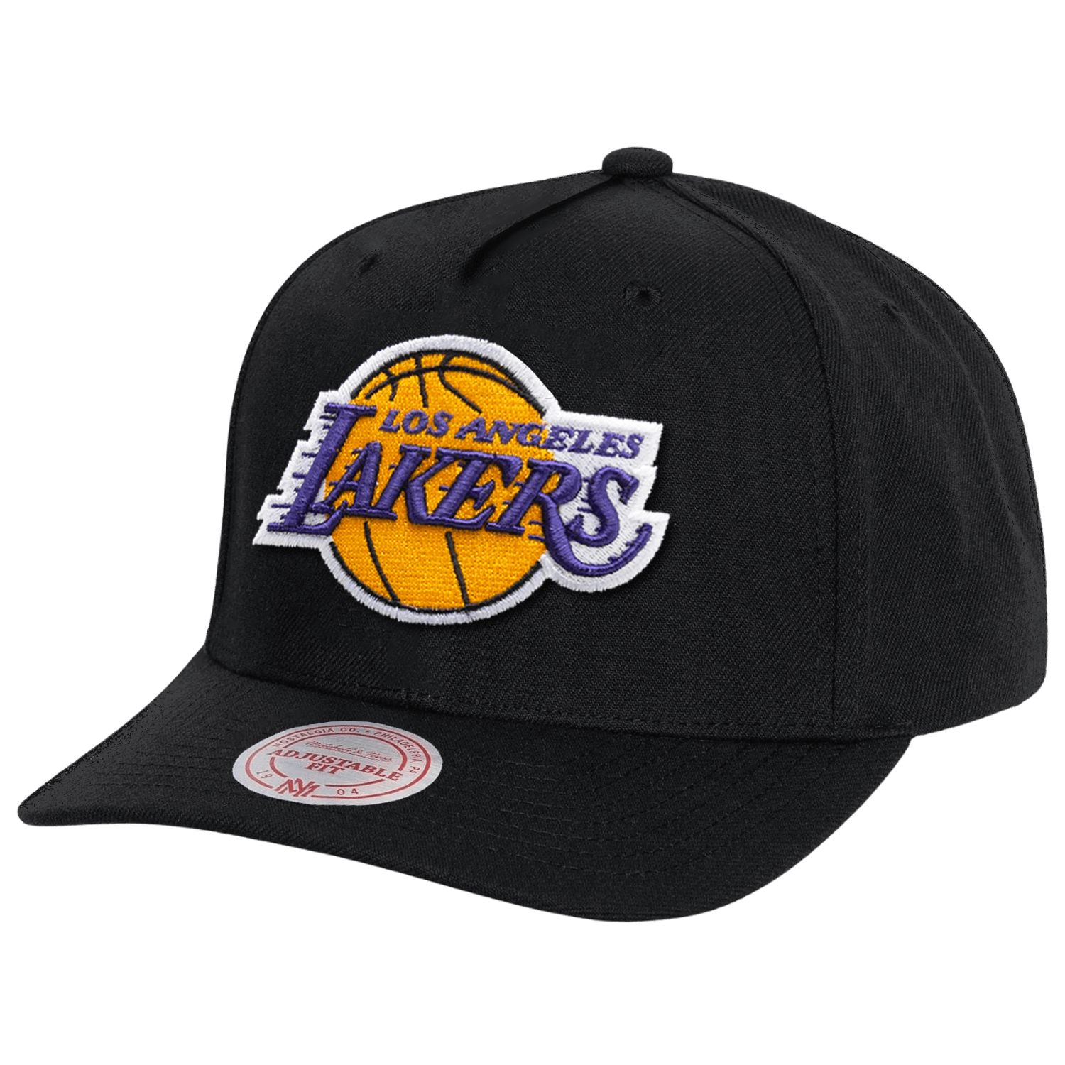 Mitchell And Ness Caps Los Angeles Lakers Mitchell & Ness NBA Team MVP Snapback Hat - Black
