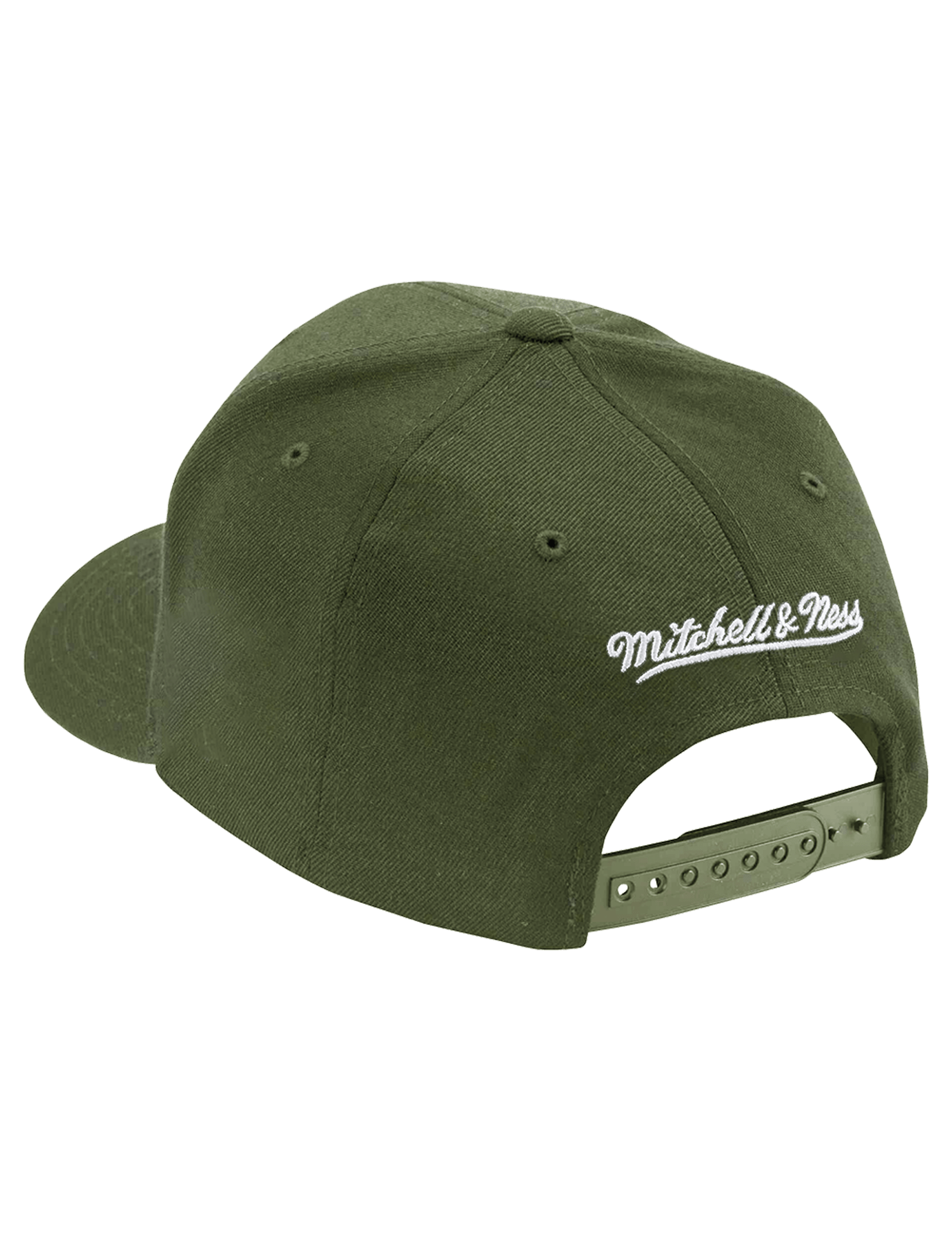 Mitchell And Ness Caps Los Angeles Lakers Mitchell & Ness NBA Tonal MVP Snapback Hat - Olive