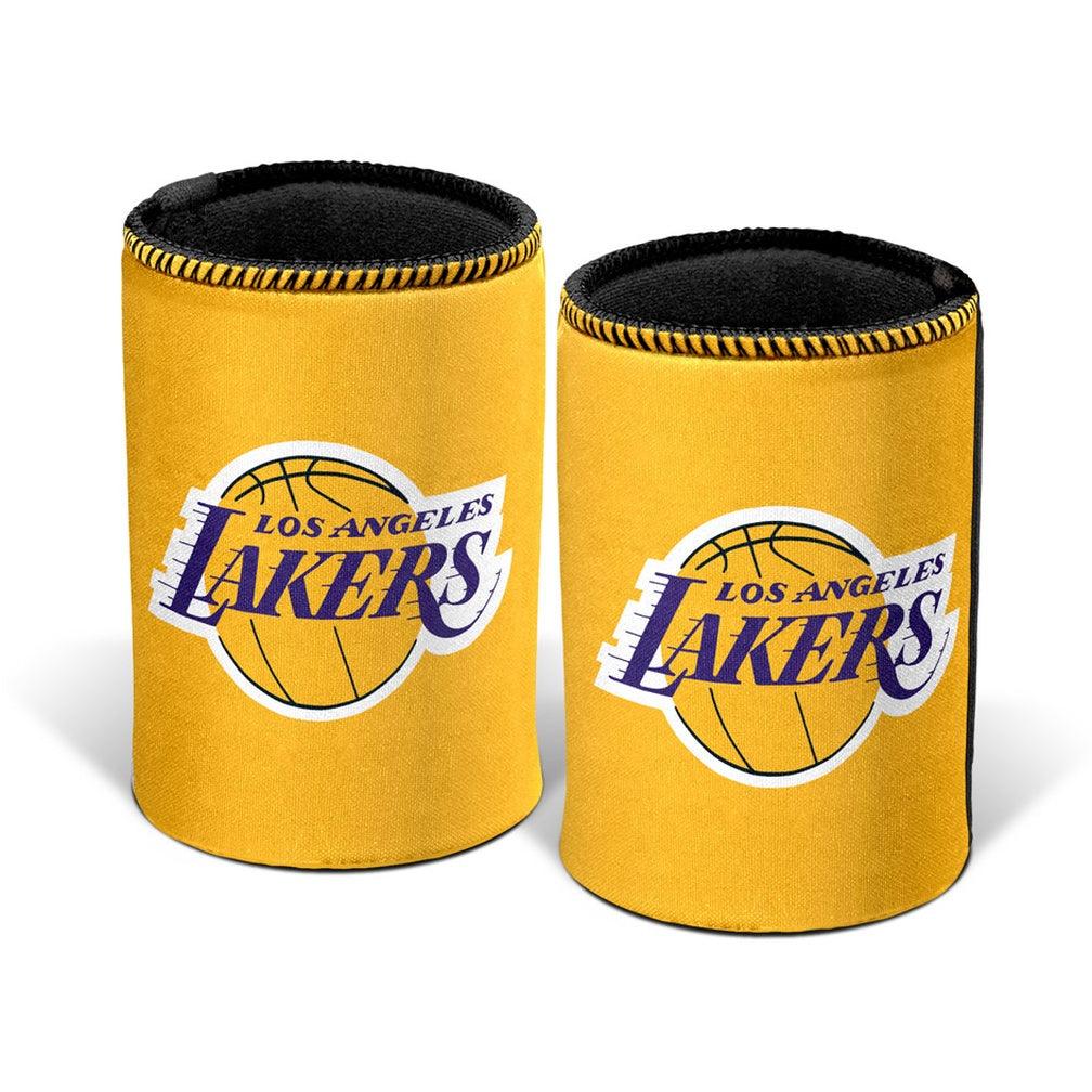 NBA Branded Accessories Los Angeles Lakers NBA Team Logo Can Cooler - Yellow