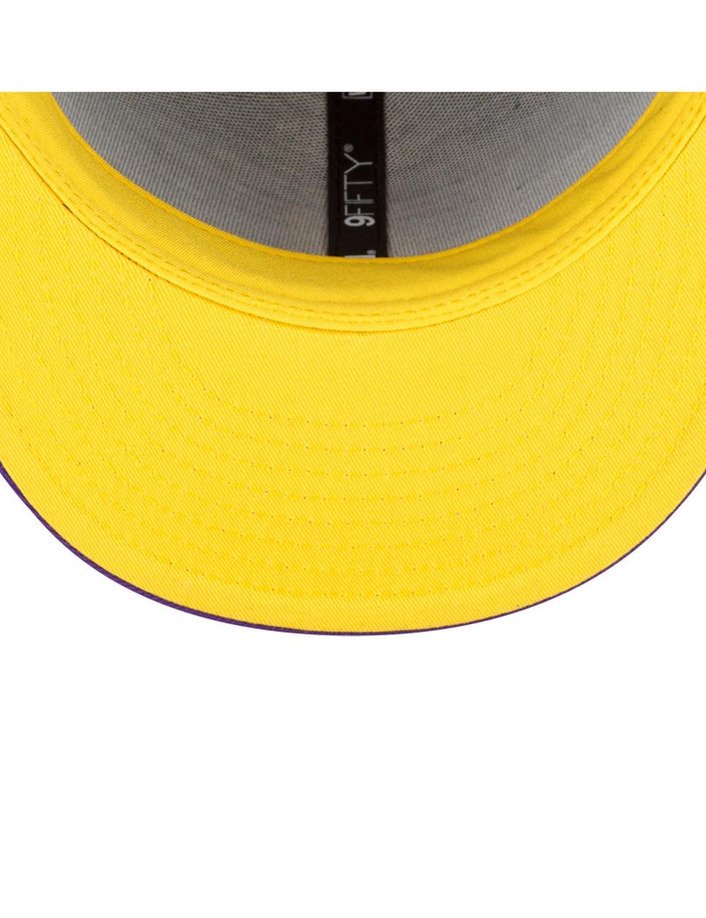 New Era Caps Los Angeles Lakers New Era NBA 24 City Edition 9FIFTY Snapback Hat