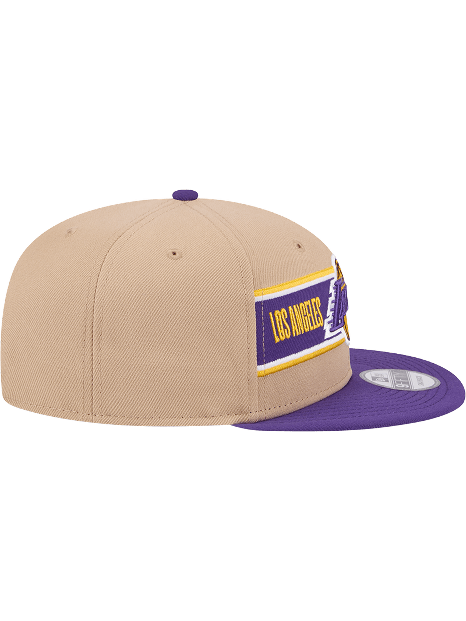 New Era Caps Los Angeles Lakers New Era NBA 24 Draft 9FIFTY Snapback Hat - Tan