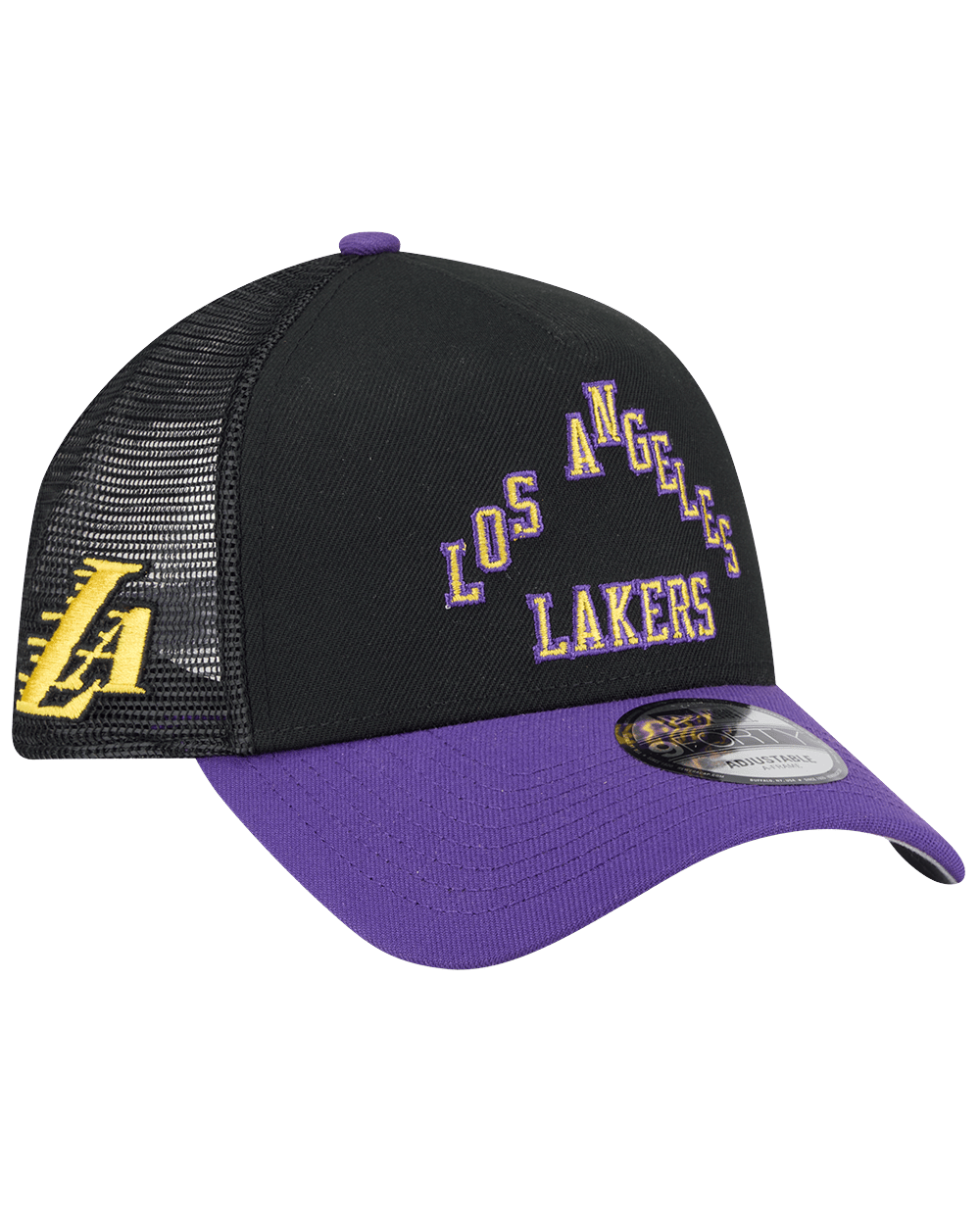 New Era Caps Los Angeles Lakers New Era NBA 25-26 City Edition 9FORTY A-Frame Snapback Hat