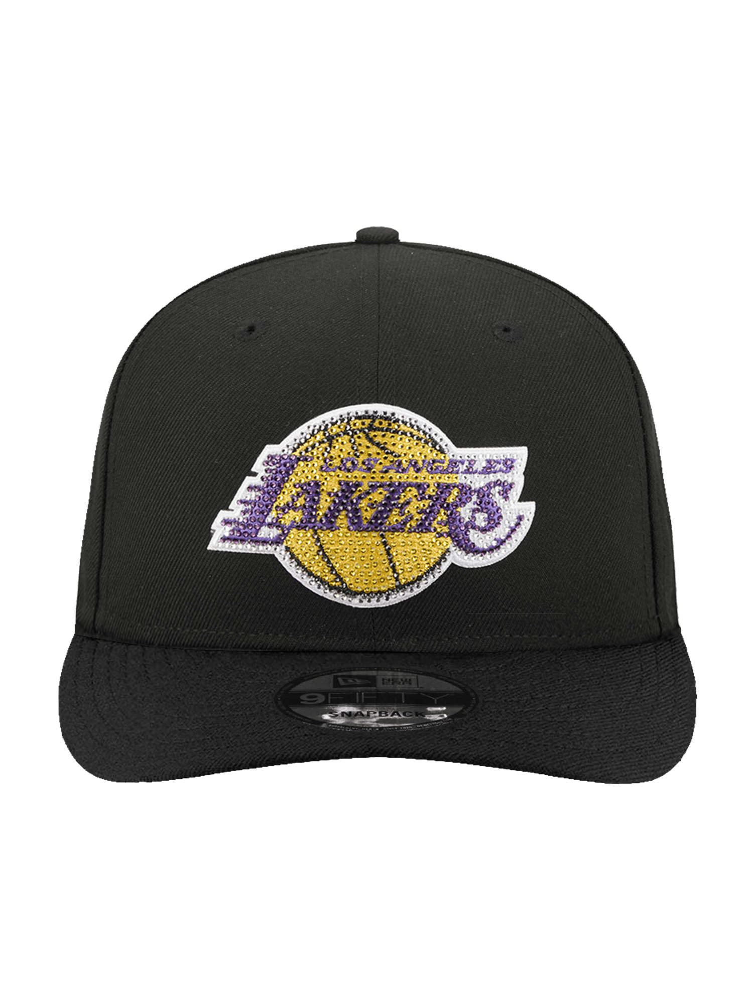 New Era Caps OSFM Los Angeles Lakers New Era NBA 26 Draft 9FIFTY Pre-Curved Snapback Hat - Black