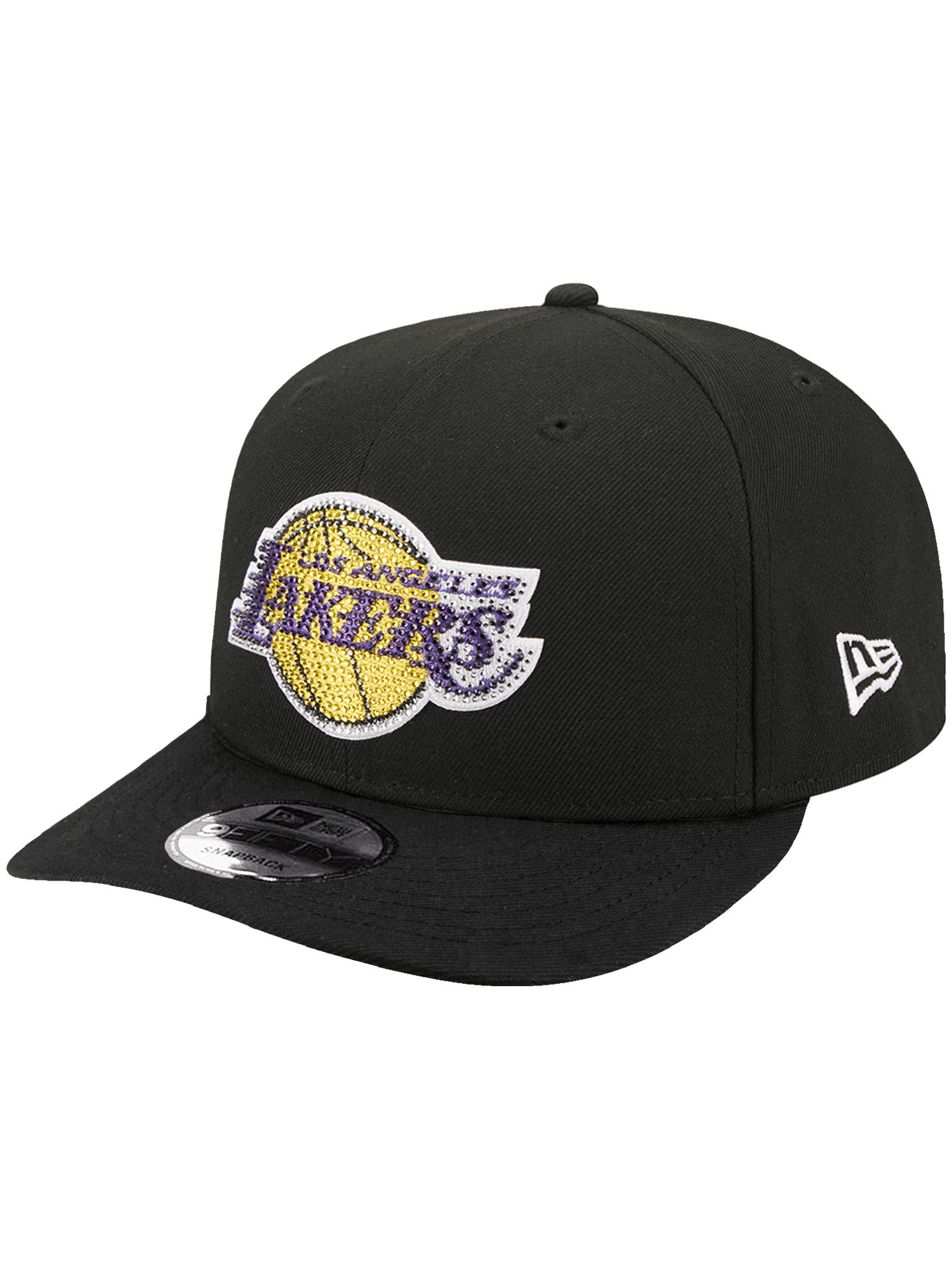 New Era Caps OSFM Los Angeles Lakers New Era NBA 26 Draft 9FIFTY Pre-Curved Snapback Hat - Black