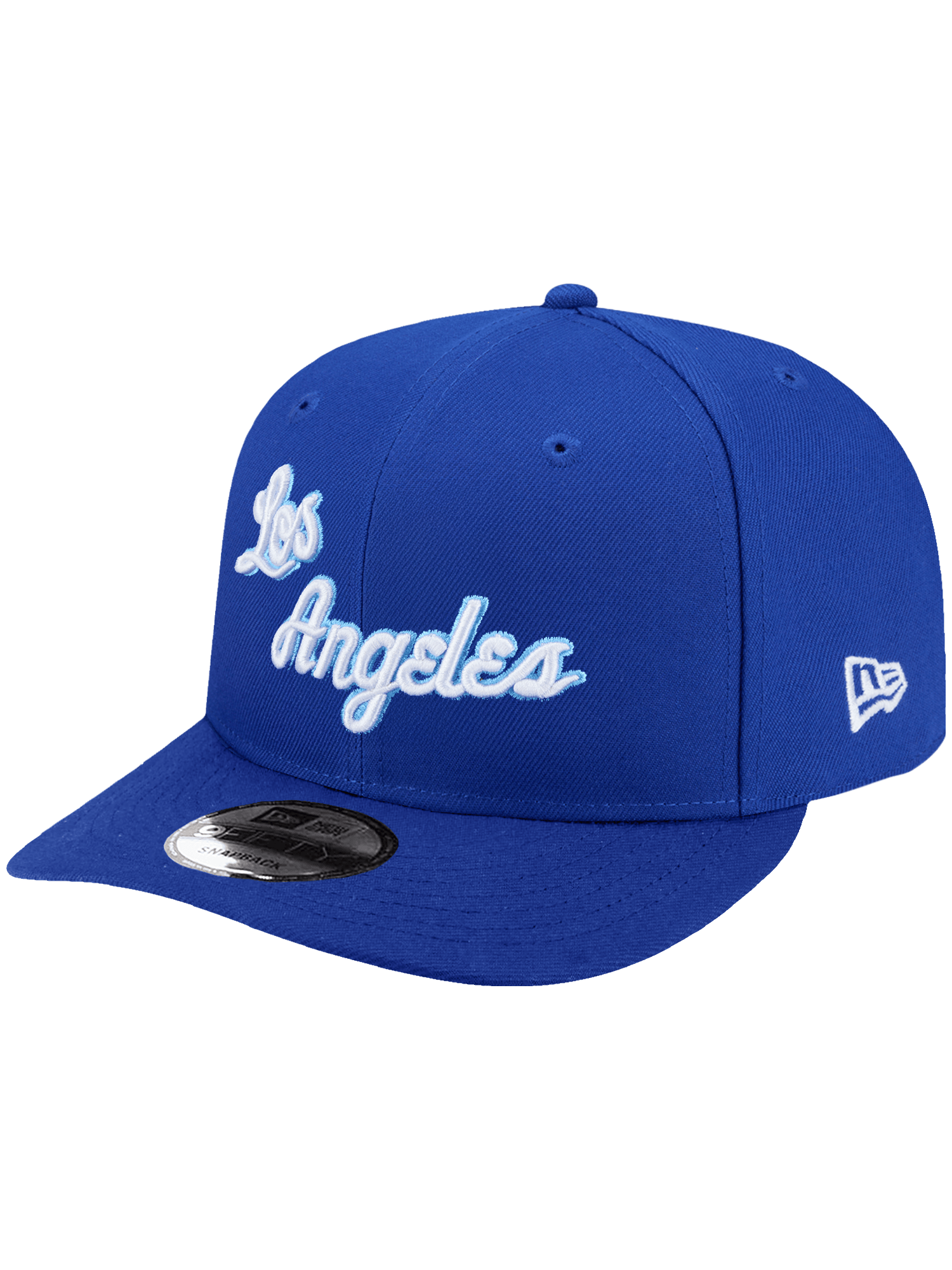 New Era Caps Los Angeles Lakers New Era NBA HWC 9FIFTY Pre-Curved Snapback Hat - Blue