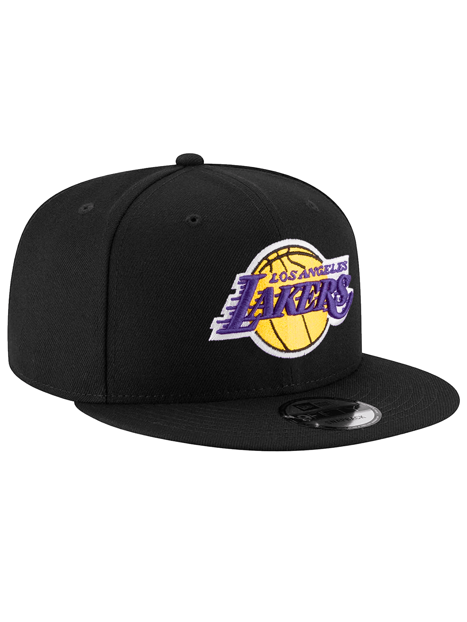 New Era Caps Los Angeles Lakers New Era NBA Team 9FIFTY Snapback Hat - Black