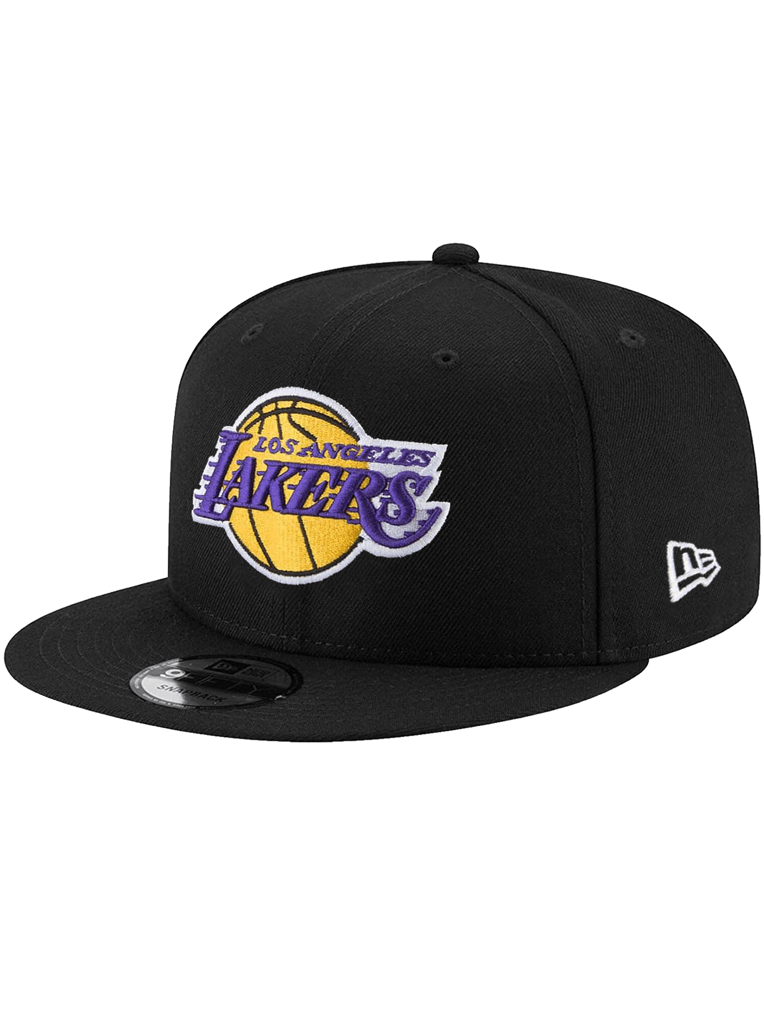 New Era Caps Los Angeles Lakers New Era NBA Team 9FIFTY Snapback Hat - Black
