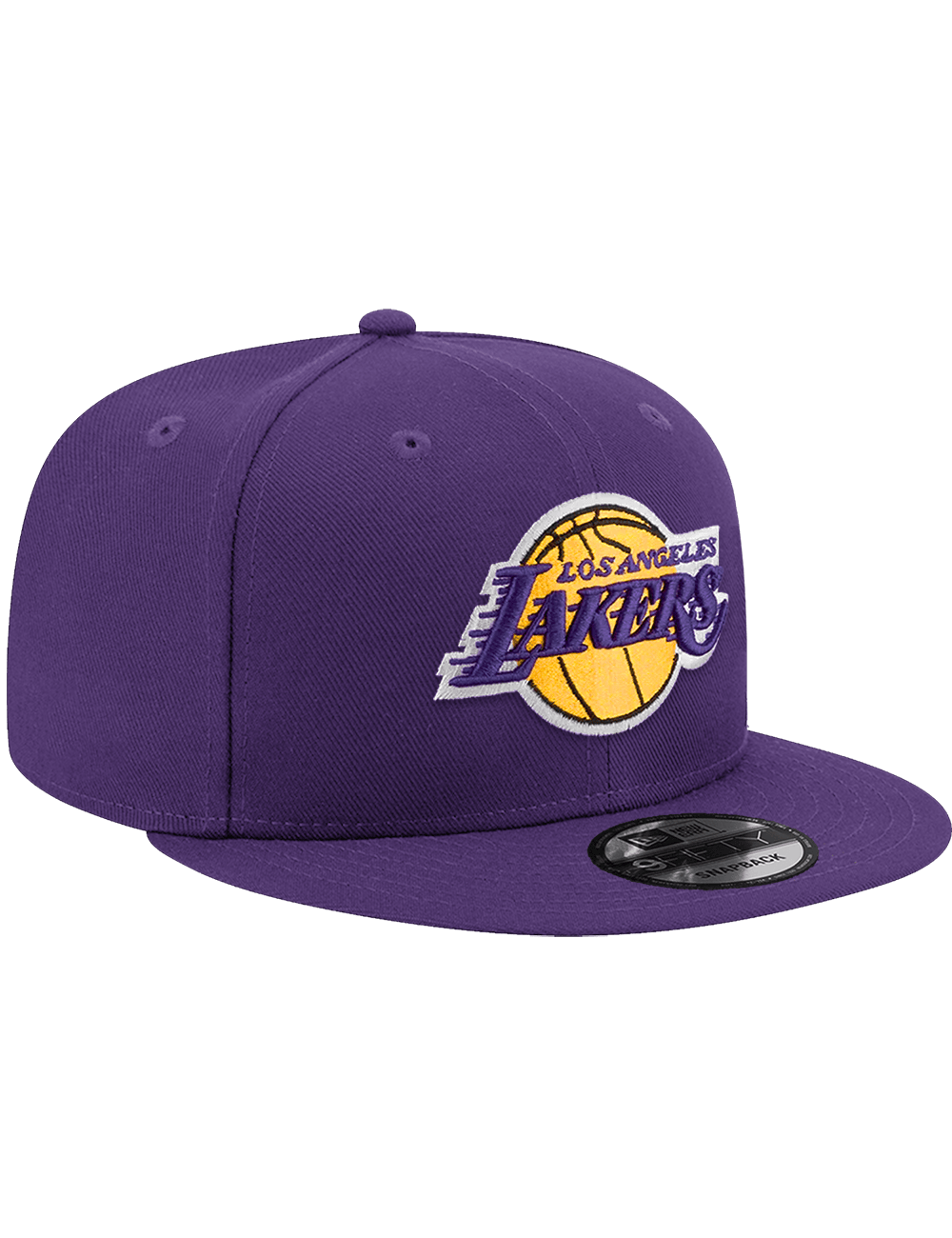 New Era Caps Los Angeles Lakers New Era NBA Team 9FIFTY Snapback Hat - Purple