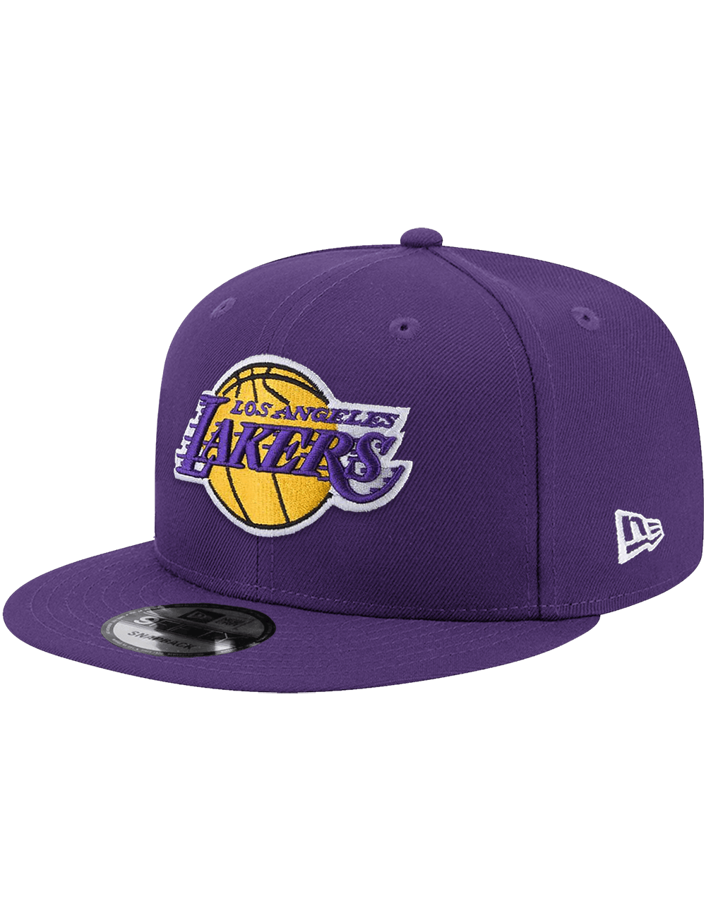 New Era Caps Los Angeles Lakers New Era NBA Team 9FIFTY Snapback Hat - Purple