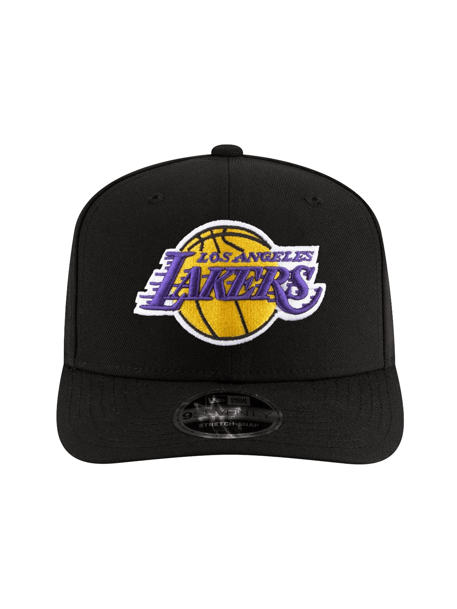 New Era Caps OSFA Los Angeles Lakers New Era NBA Team 9SEVENTY Stretch-Snapback Hat - Black