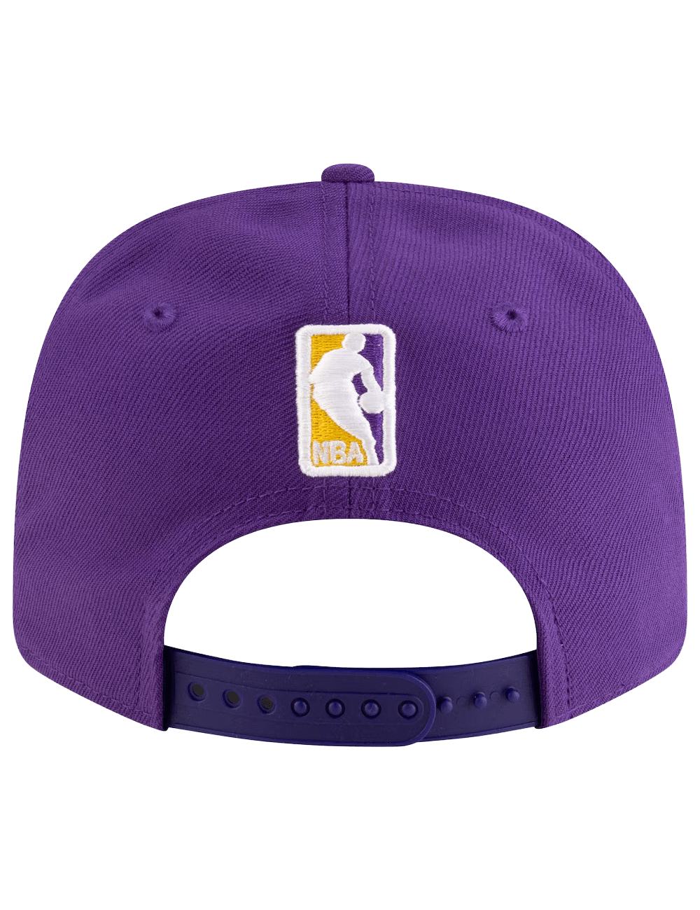 New Era Caps Los Angeles Lakers New Era NBA Team 9SEVENTY Stretch-Snapback Hat - Purple