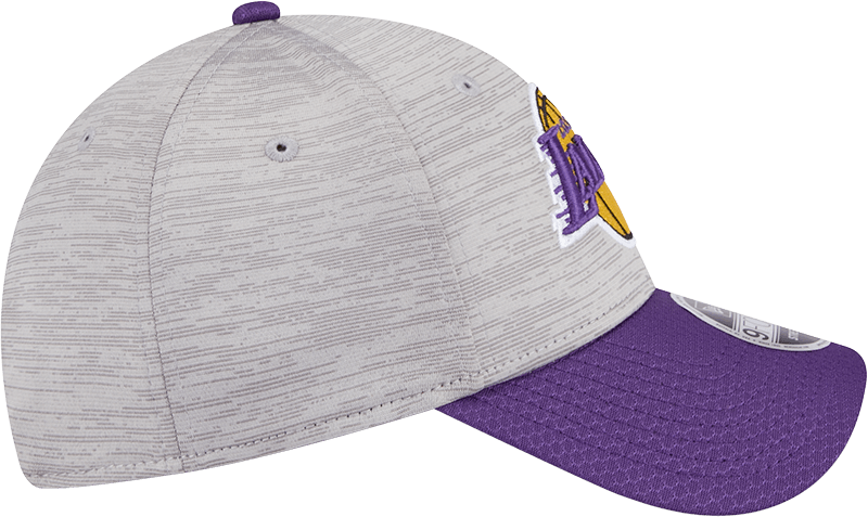 New Era Caps Los Angeles Lakers New Era NBA Team Digi-Tech 9FORTY Snapback Hat - Graphite