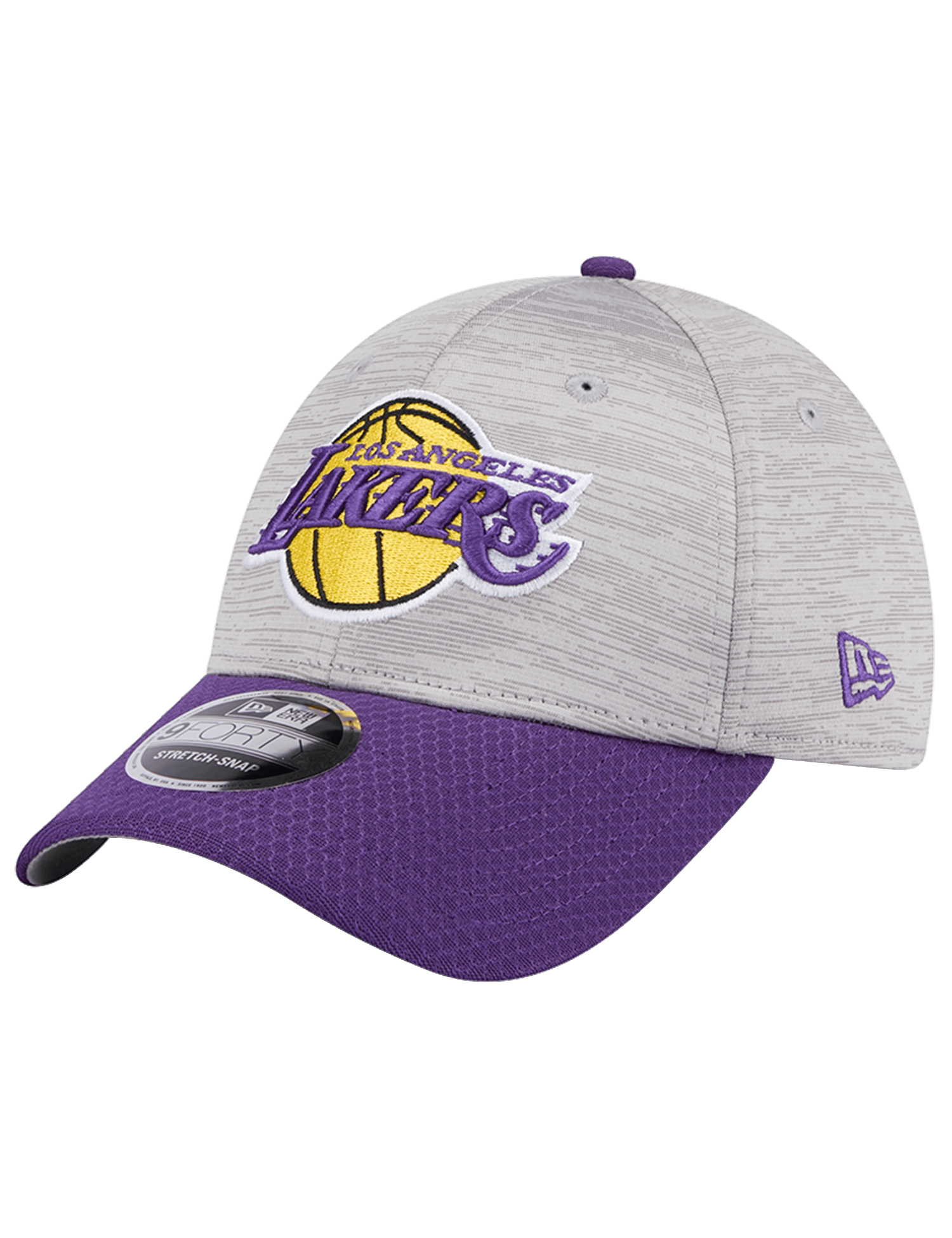 New Era Caps Los Angeles Lakers New Era NBA Team Digi-Tech 9FORTY Snapback Hat - Graphite