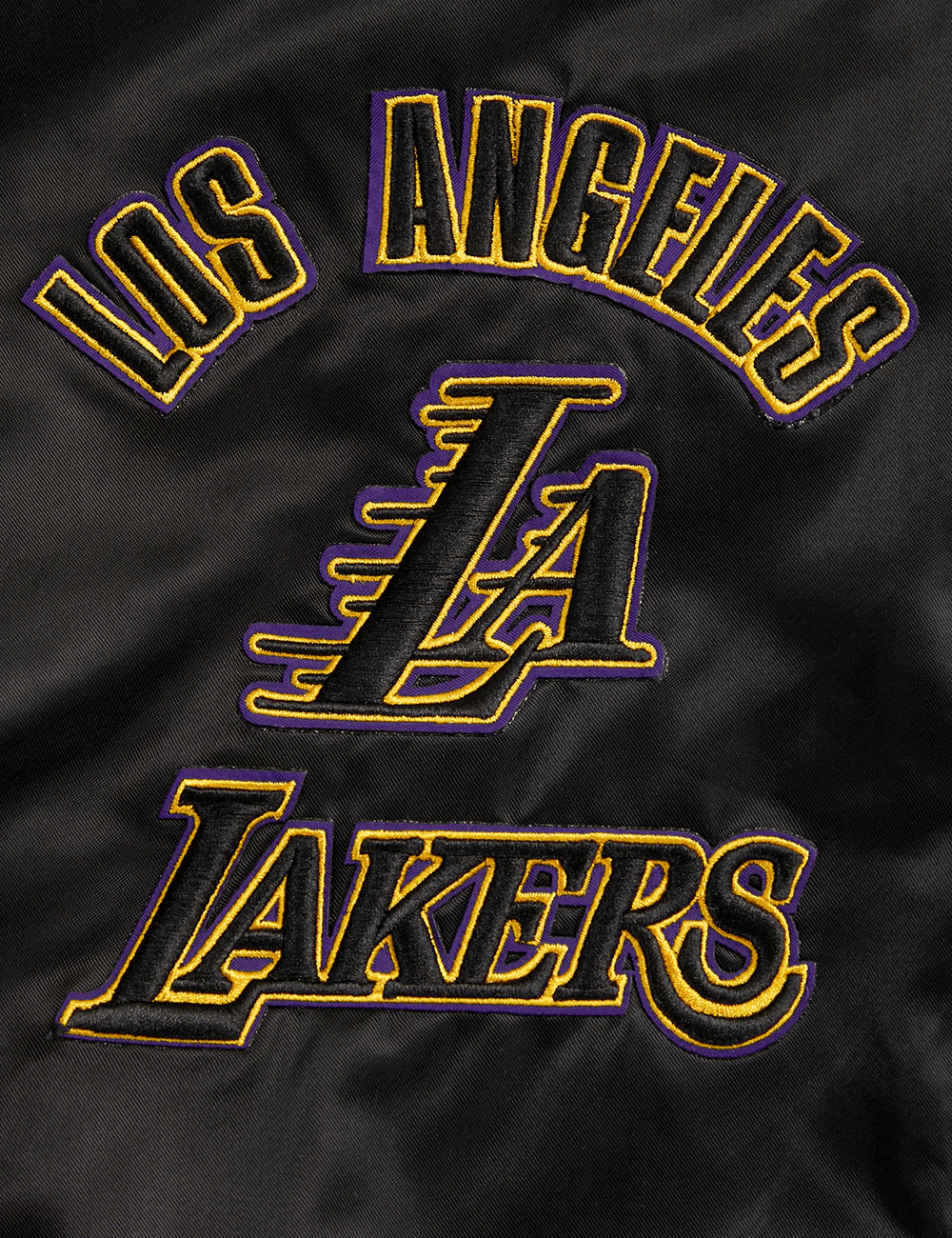 Pro Standard Jackets Los Angeles Lakers Pro Standard NBA Retro Classic Lightweight Satin Jacket