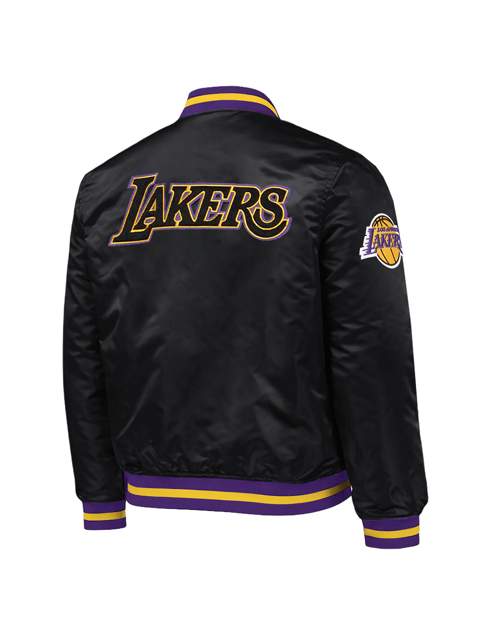 Pro Standard Jackets Los Angeles Lakers Pro Standard NBA Retro Classic Lightweight Satin Jacket