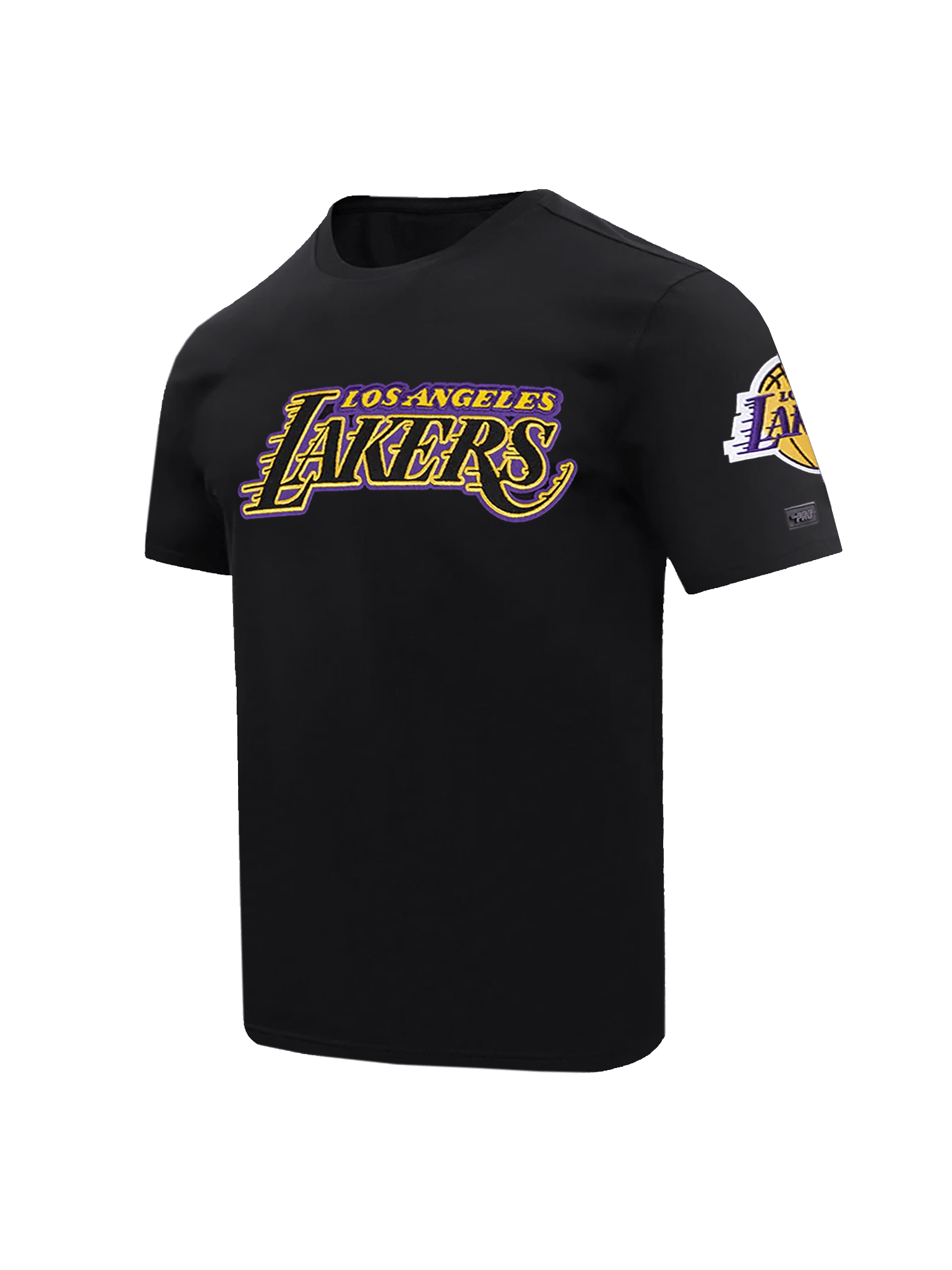 Pro Standard T-Shirts Los Angeles Lakers Pro Standard NBA Team Chenille Flex T-Shirt - Black