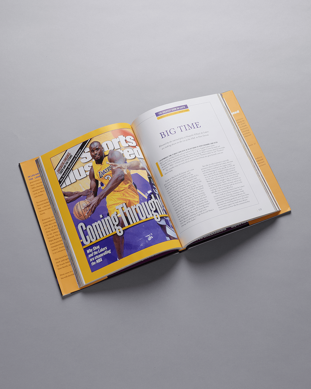 Sports Illustrated Books Los Angeles Lakers Sports Illustrated NBA Lakers History Hardcover Book