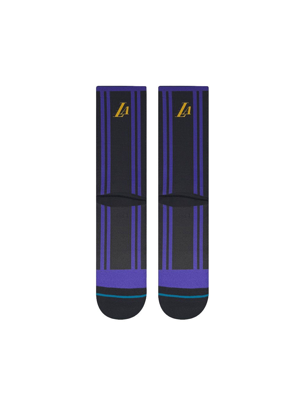 Stance Socks Large (9-12 US) Los Angeles Lakers Stance NBA 25-26 City Edition Crew Socks