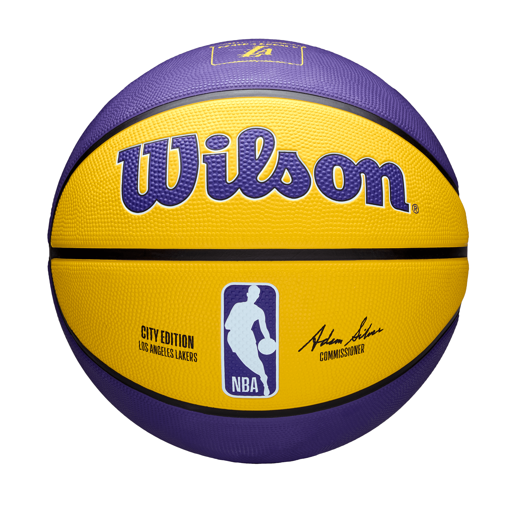 Wilson Sporting Goods Balls Los Angeles Lakers Wilson NBA 24-25 City Edition Team Full Size Basketball