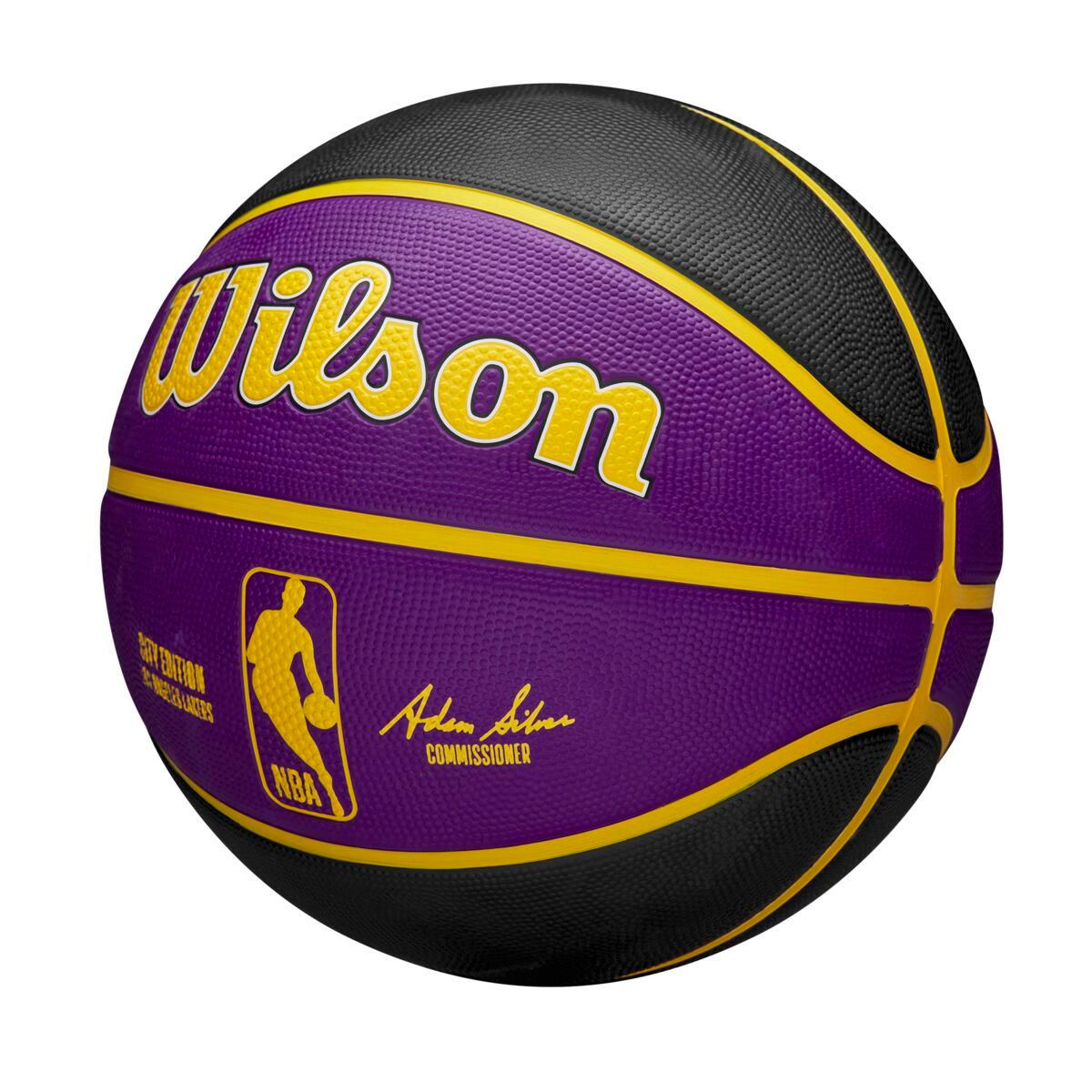 Wilson Sporting Goods Balls Los Angeles Lakers Wilson NBA 24 City Edition Basketball Ball
