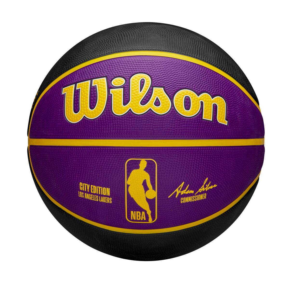 Wilson Sporting Goods Balls Los Angeles Lakers Wilson NBA 24 City Edition Basketball Ball