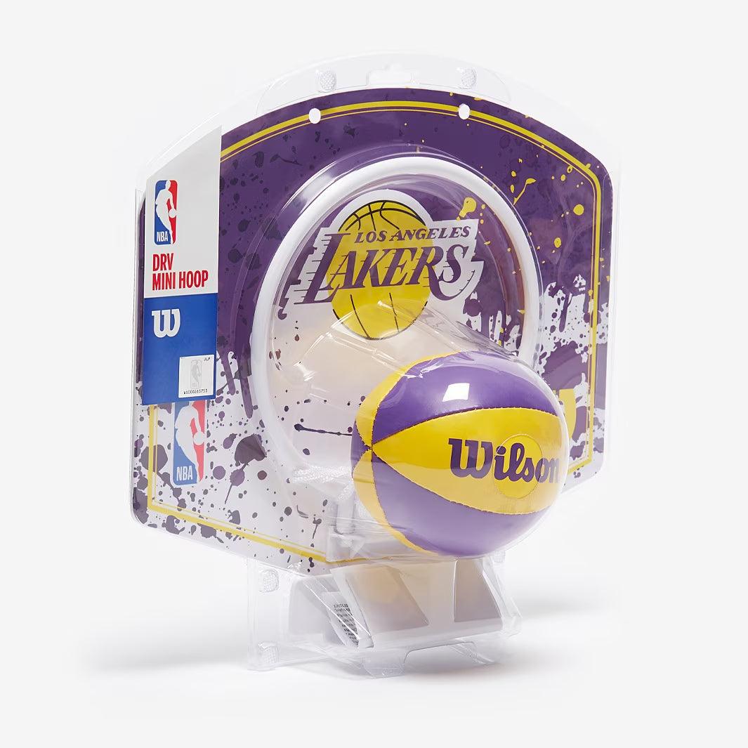 Wilson Sporting Goods Accessories Los Angeles Lakers Wilson NBA Mini Hoop Indoor Basketball Backboard