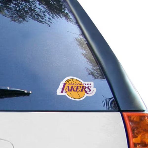 Los Angeles Lakers Wincraft NBA 3" x 4" Multi-Use Sticker Decal