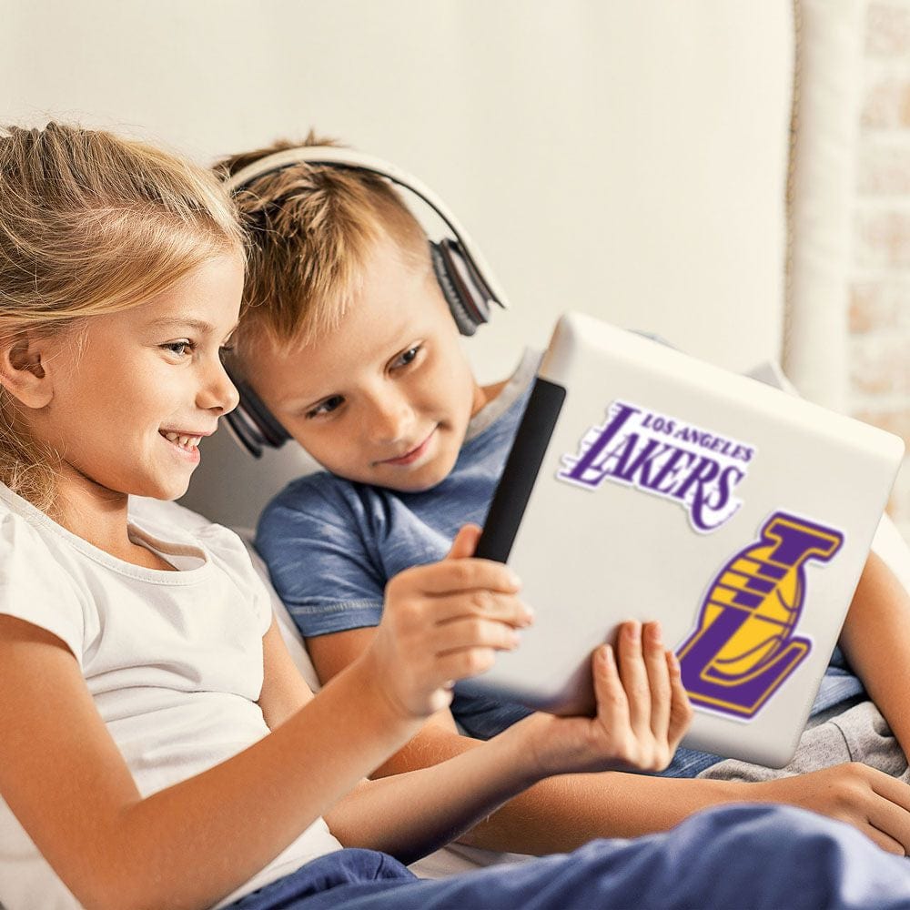 Wincraft Accessories Los Angeles Lakers Wincraft NBA Team 3 Piece 5” x 7” Decal Set