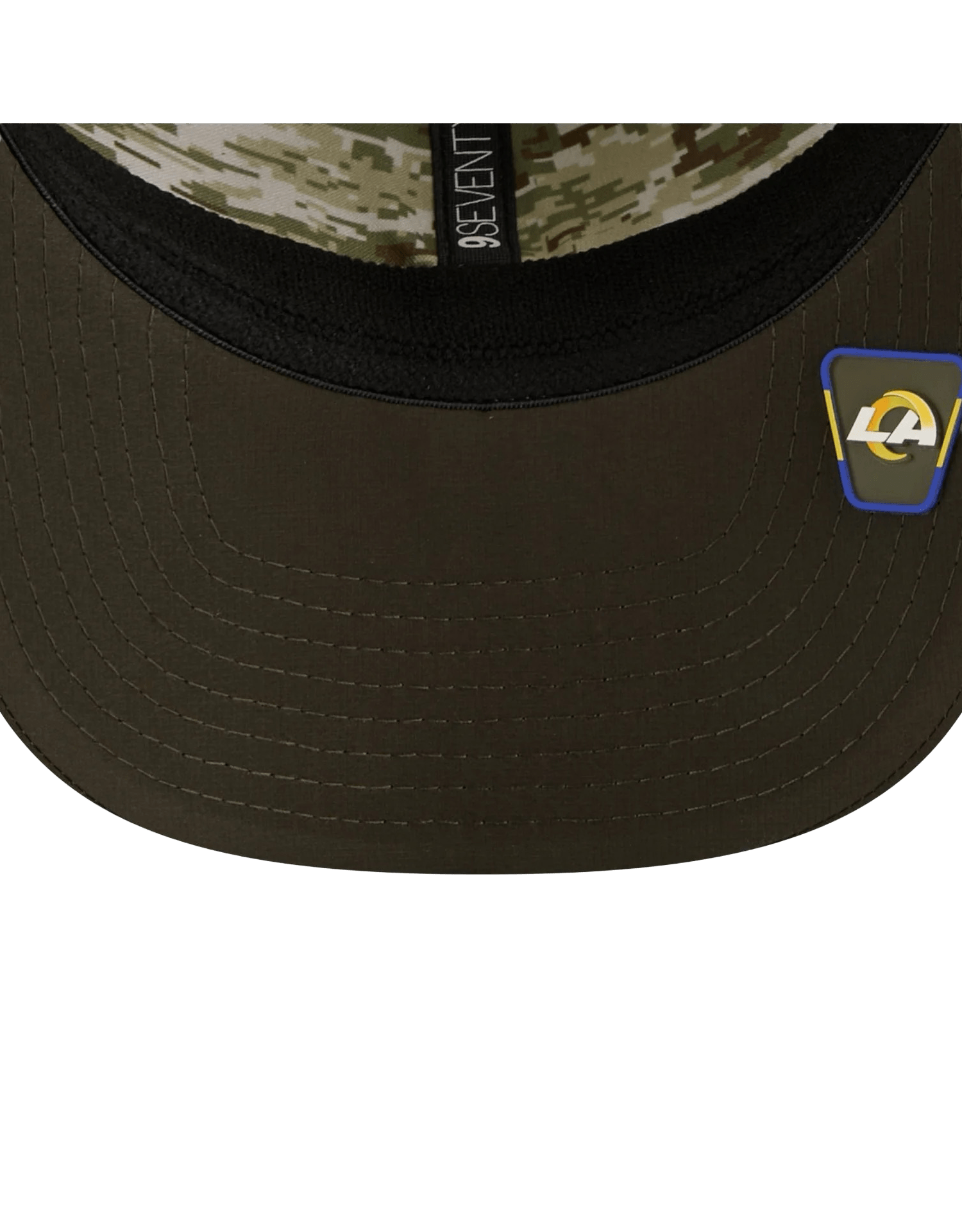 New Era Caps Los Angeles Rams New Era NFL 25 Salute To Service 9SEVENTY Stretch-Snapback Hat