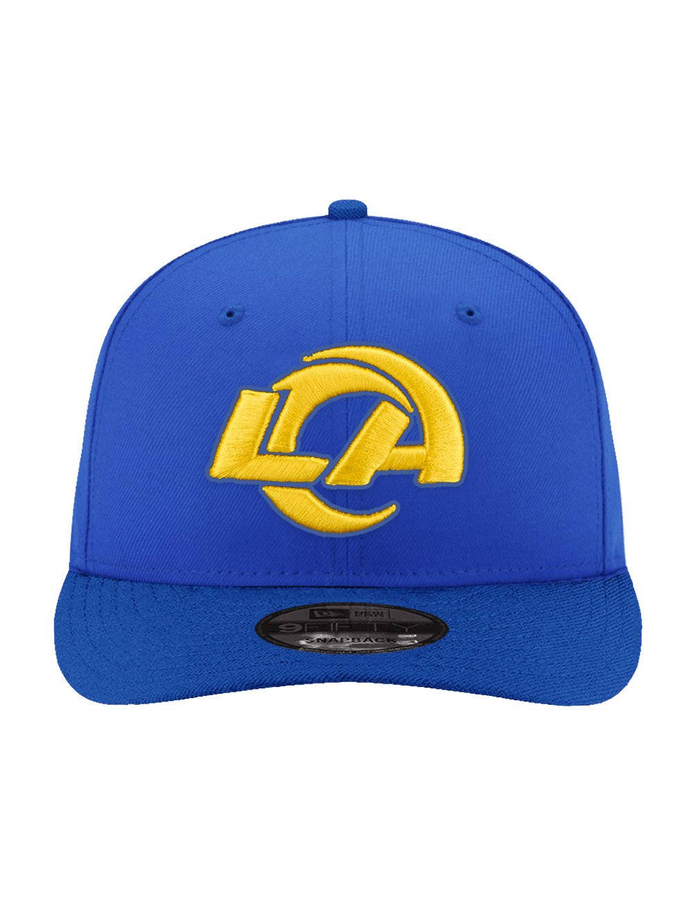 New Era Caps OSFA Los Angeles Rams New Era NFL Team 9FIFTY Pre-Curved Snapback Hat - Blue