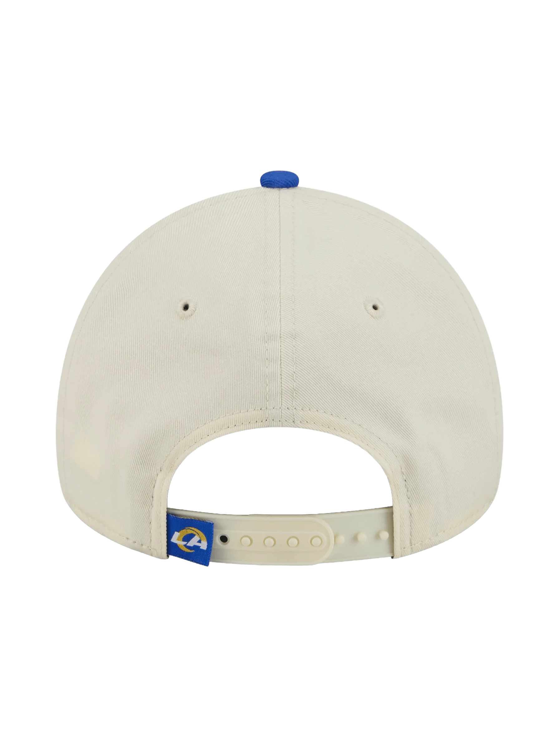 New Era Caps Los Angeles Rams New Era NFL Wordmark 9FORTY A-Frame Snapback Hat - Chrome