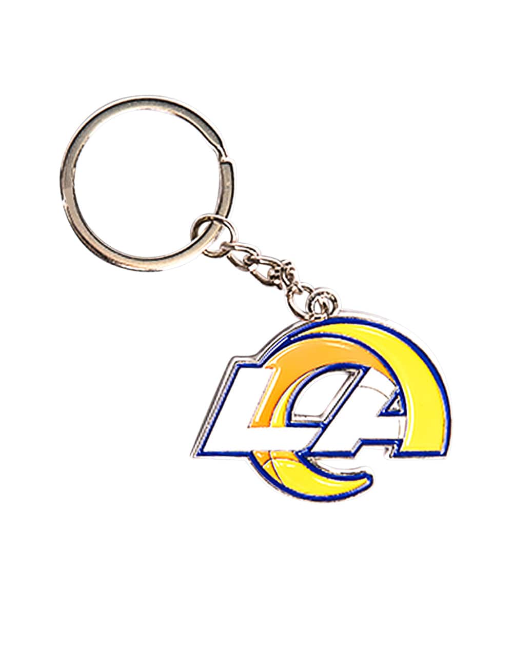 NFL Branded Accessories Los Angeles Rams NFL Team Logo Steel Keyring