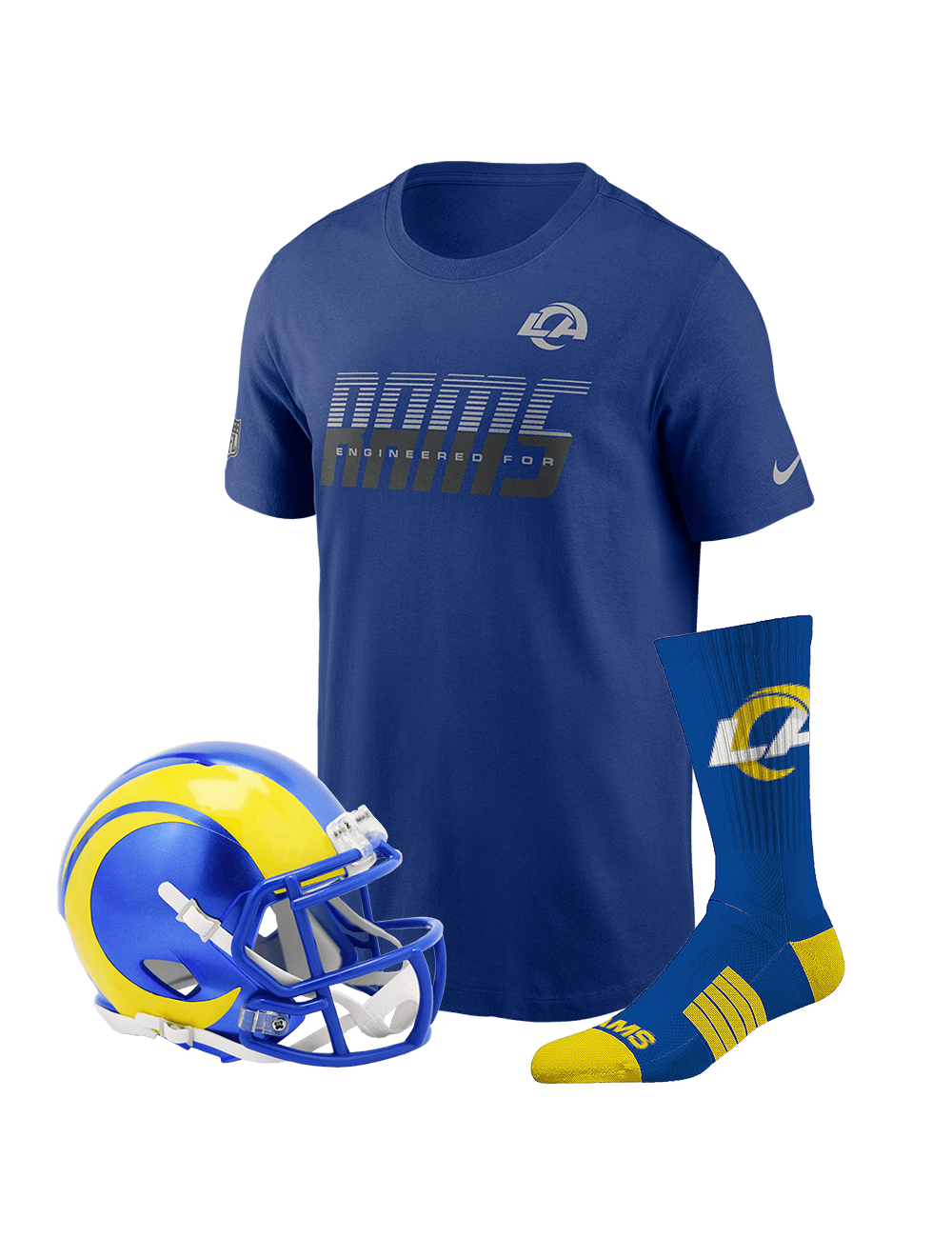 US Sports HQ Bundles Los Angeles Rams NFL True Fan Bundle