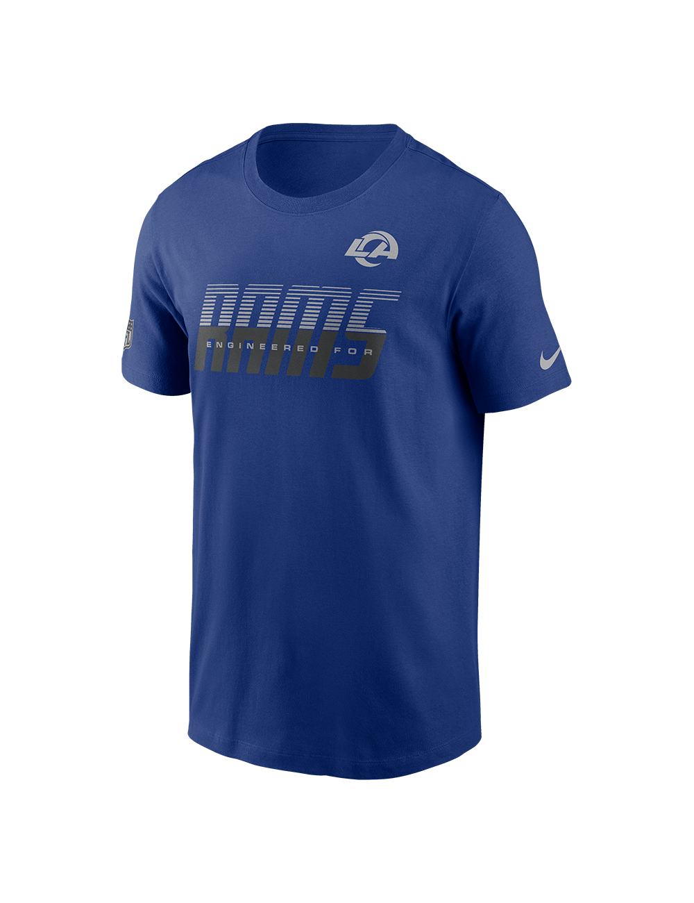Nike T-Shirts Los Angeles Rams Nike NFL 26 Sideline Team Issue Dri-Fit T-Shirt - Blue