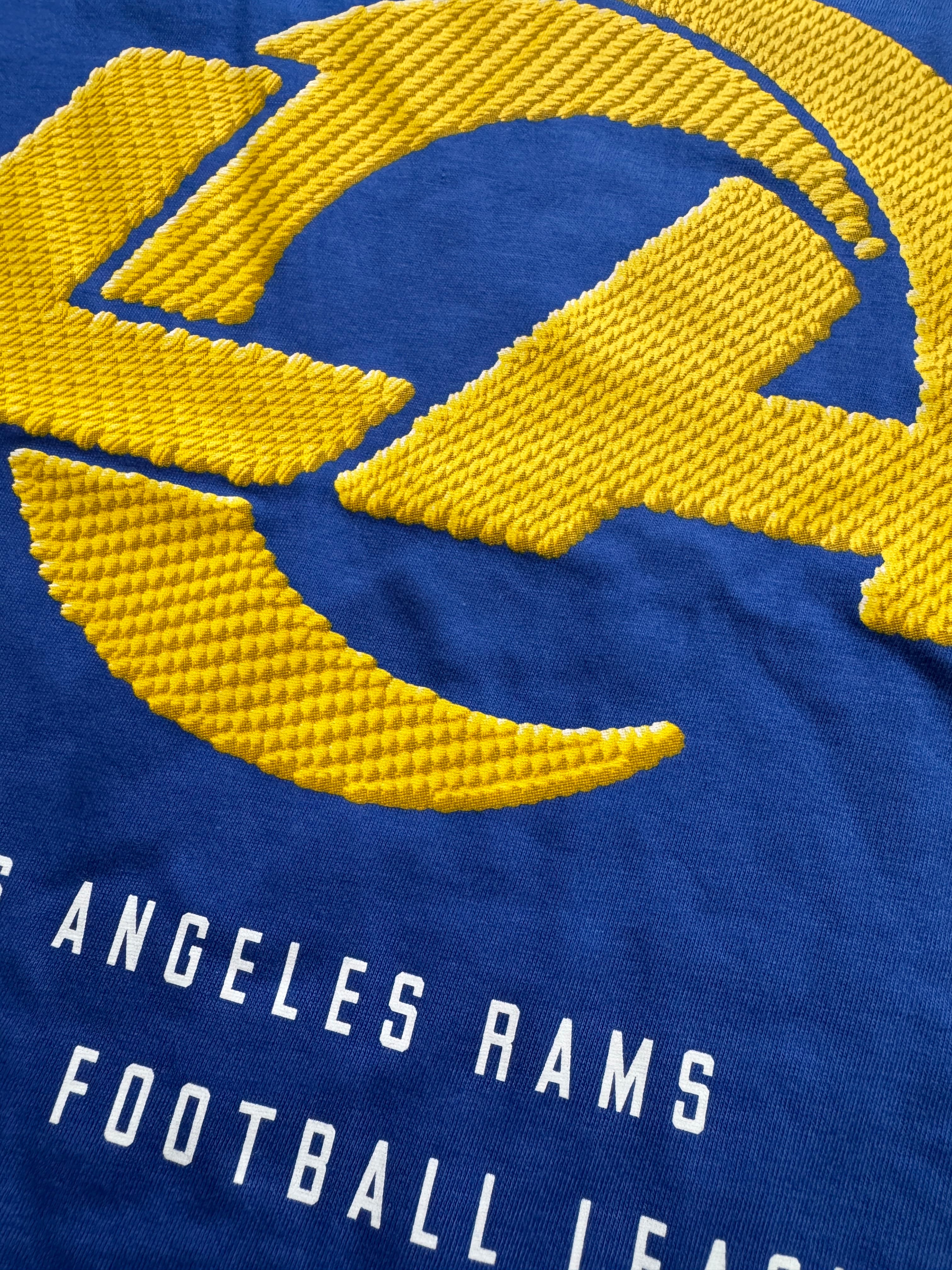 Nike T-Shirts Los Angeles Rams Nike NFL Property Of Cotton T-Shirt - Blue