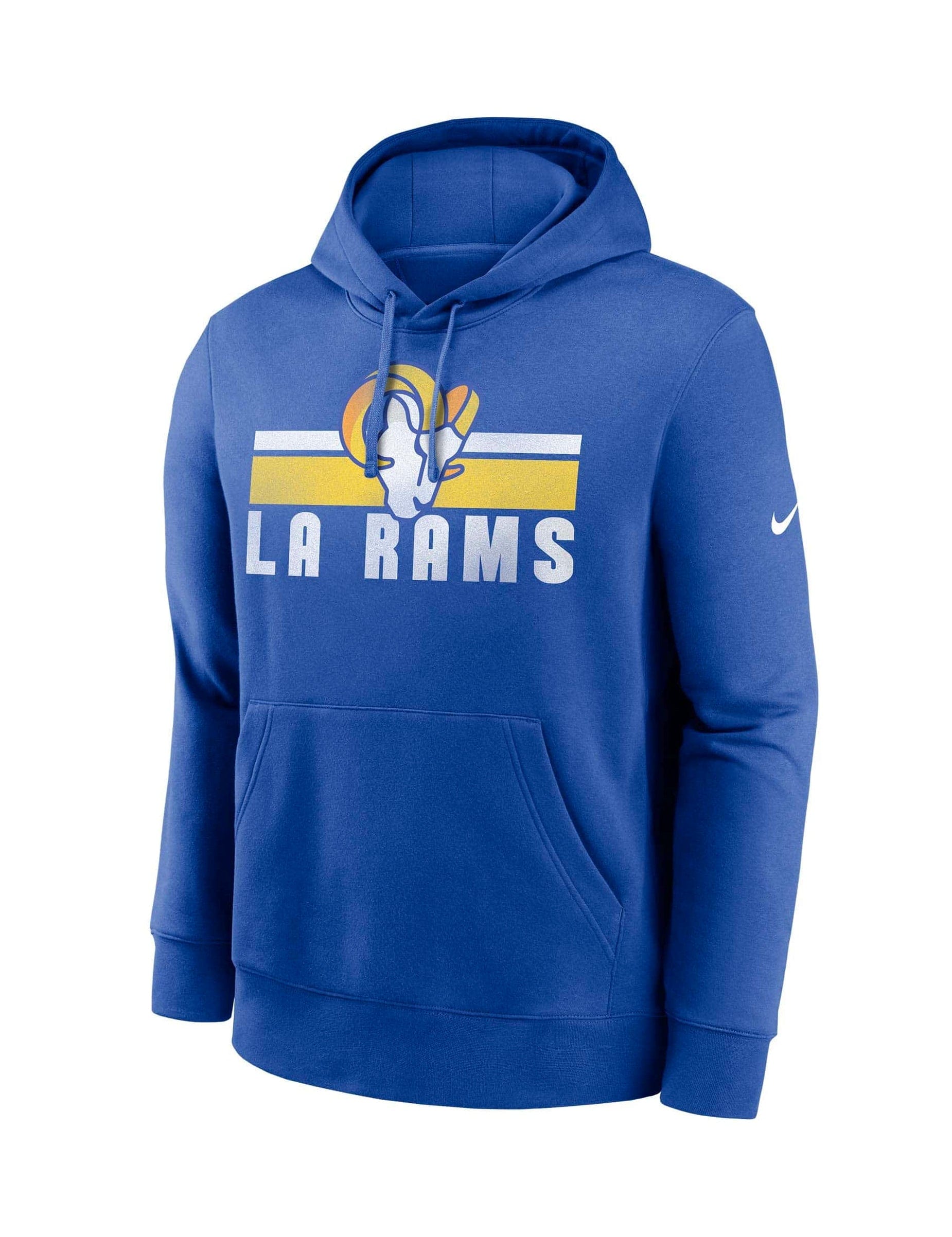 Nike Jumpers Los Angeles Rams Nike NFL Team Stripes Hoodie Jumper - Blue