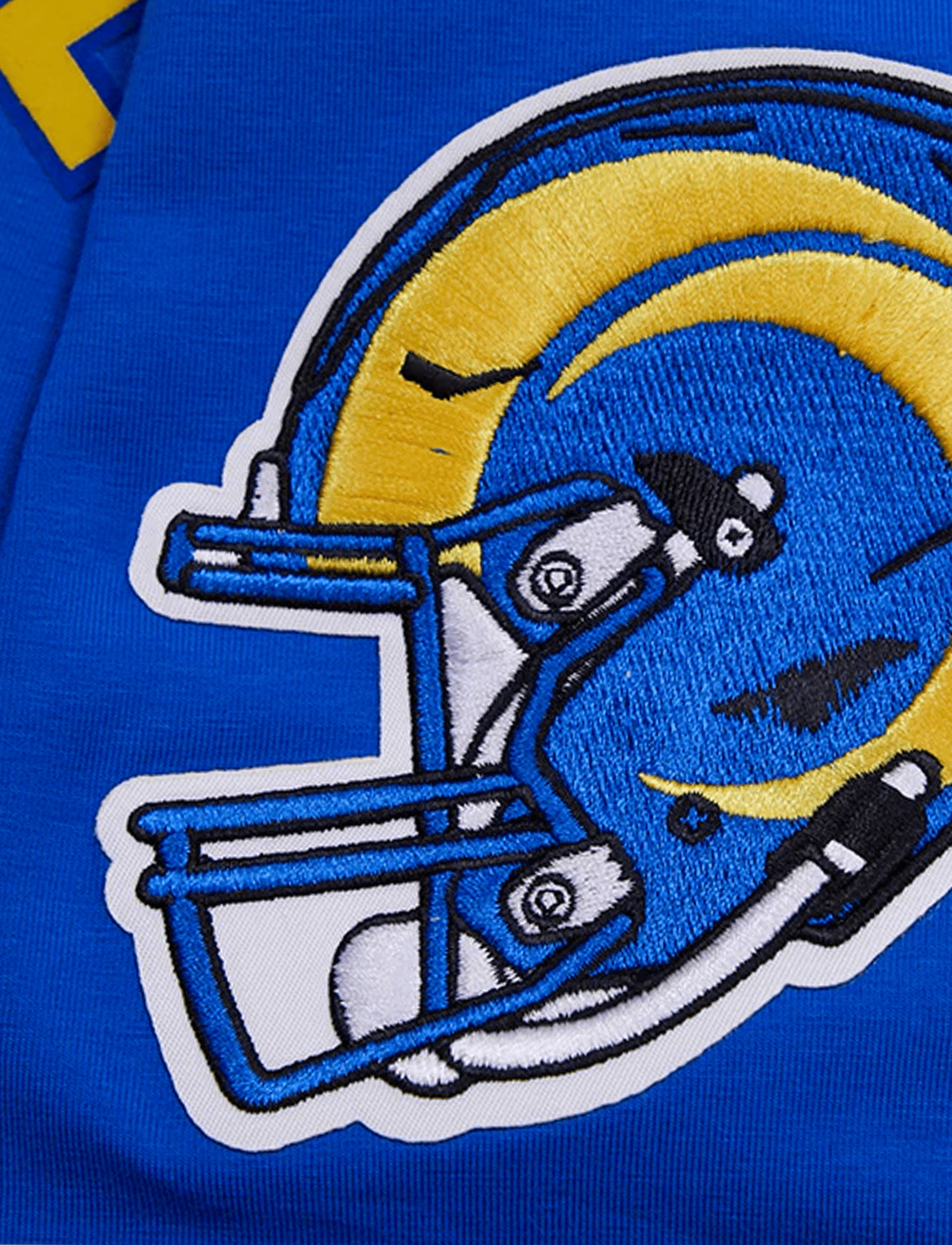Pro Standard T-Shirts Los Angeles Rams Pro Standard NFL Classic Bristle Flex T-Shirt - Blue